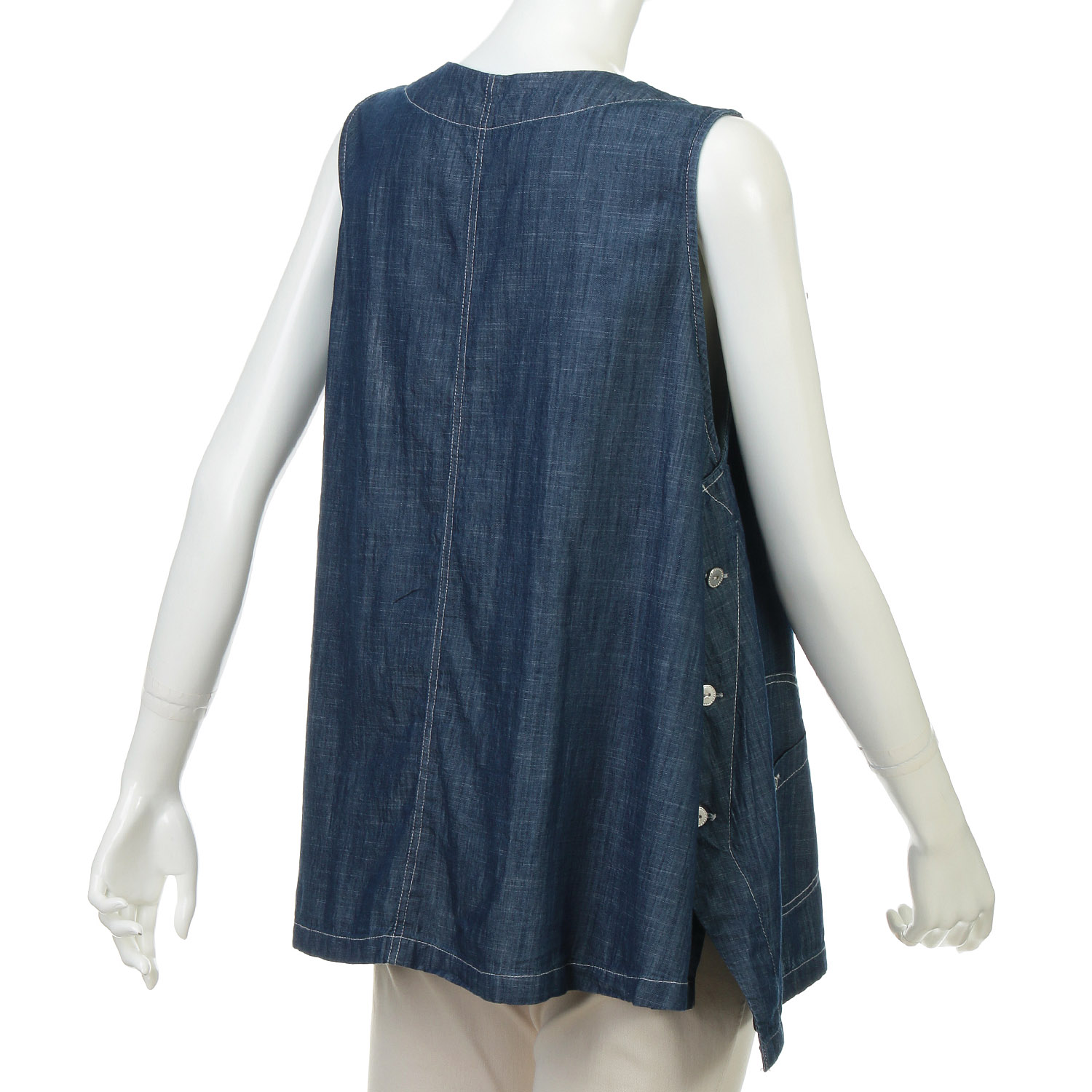 デニムベスト - 画像5