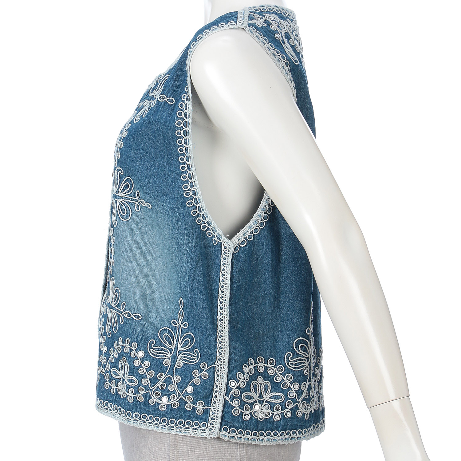 デニムベスト - 画像2