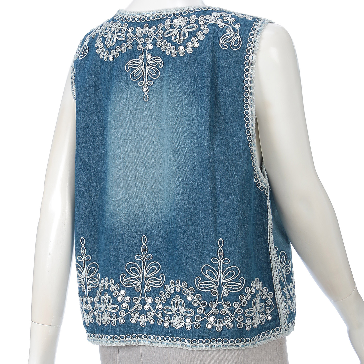 デニムベスト - 画像3