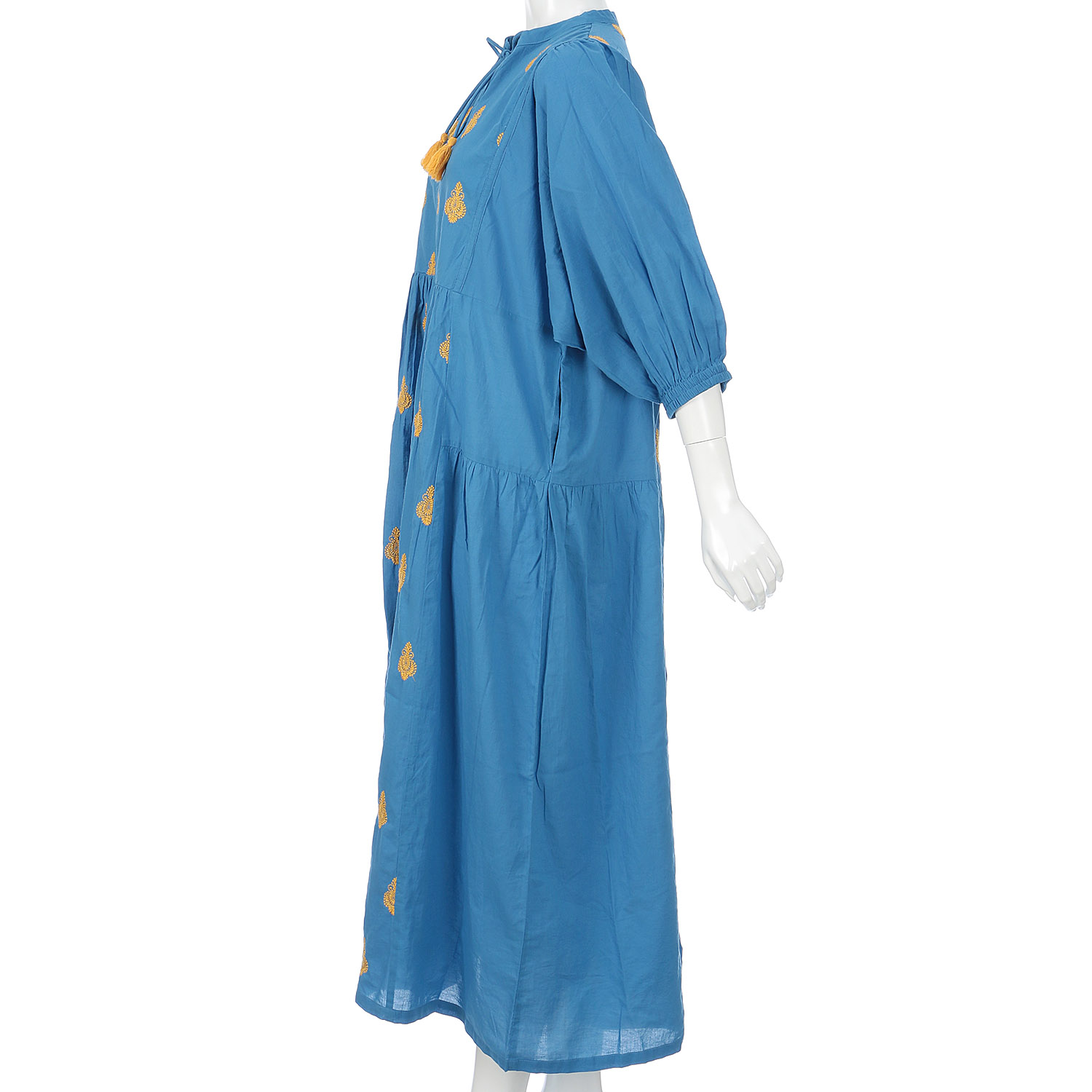 アラベスク刺繍 ドルマンワンピース - 画像5