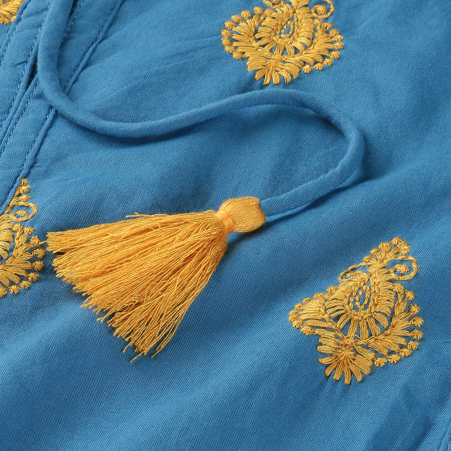 アラベスク刺繍 ドルマンワンピース - 画像7