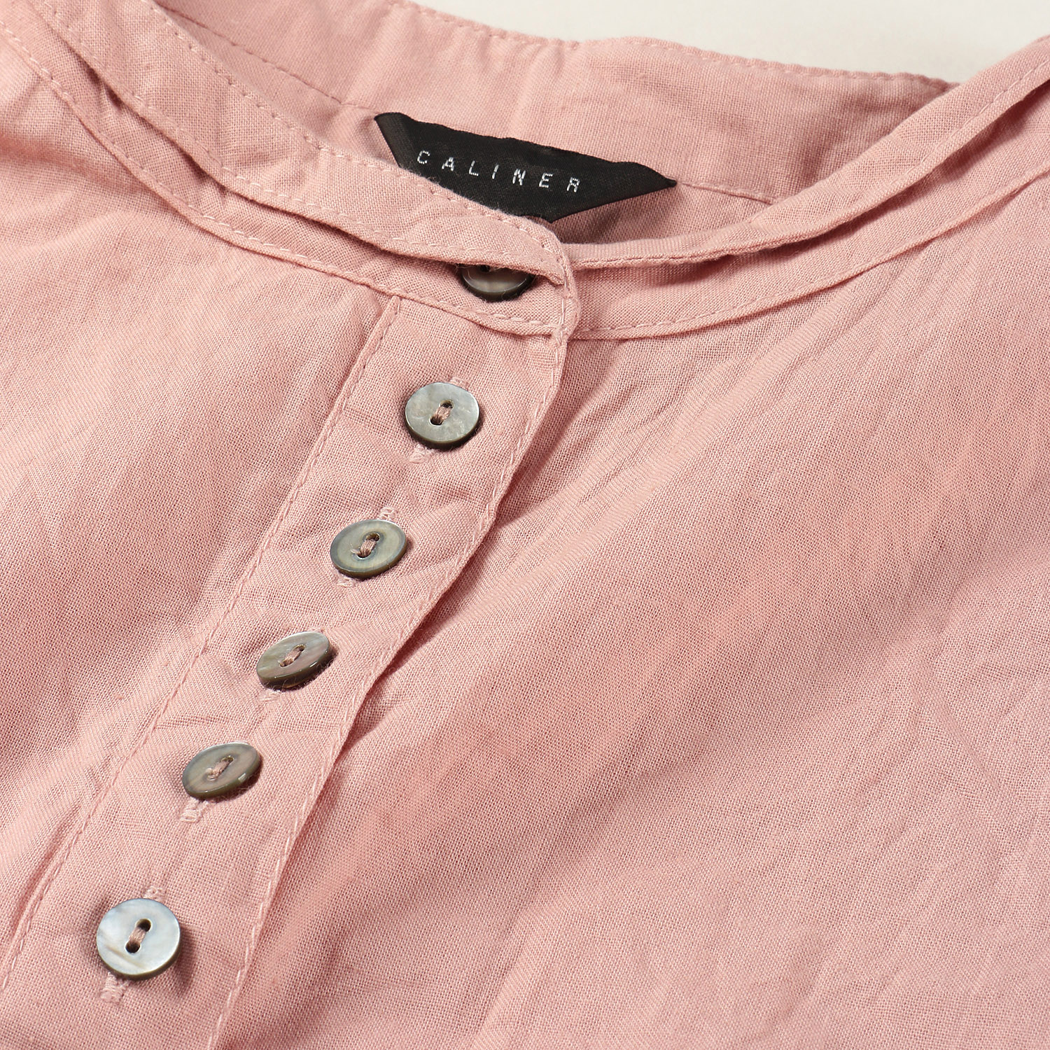 コットンロングヘンリープルオーバー - 画像6