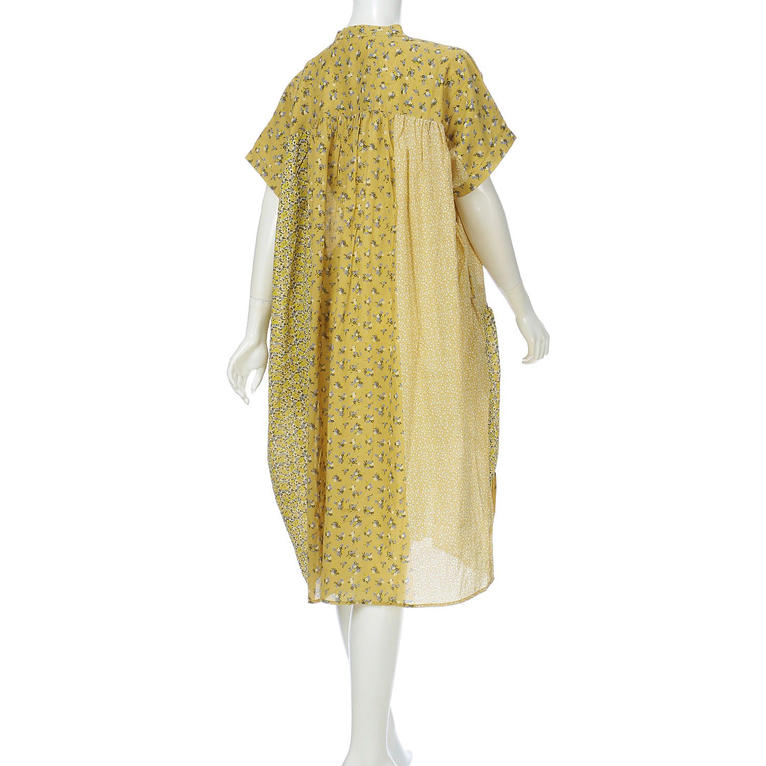 【LUPILIEN】 パッチワークティアードワンピース - 画像8