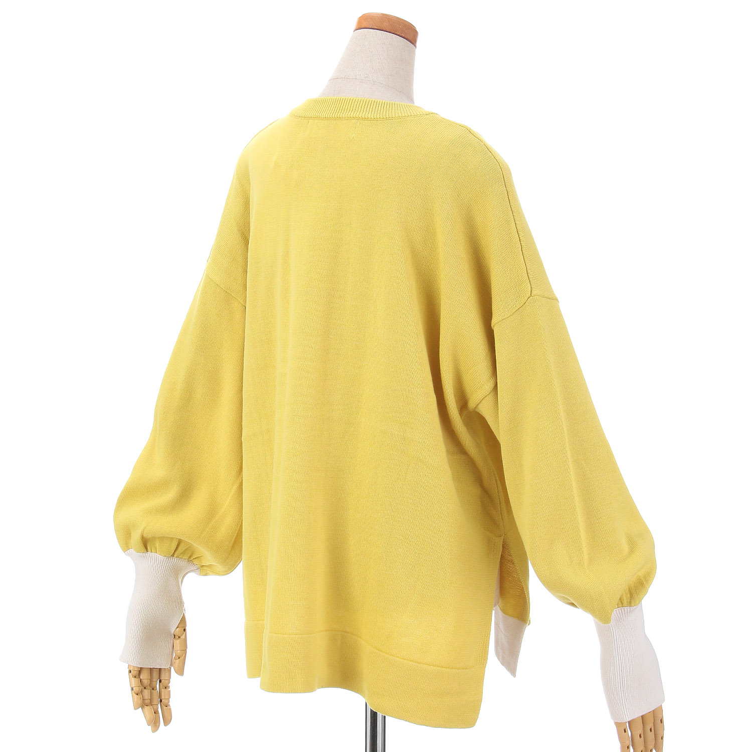 【Insta Live】vingtrois 配色ニットプルオーバー - 画像13