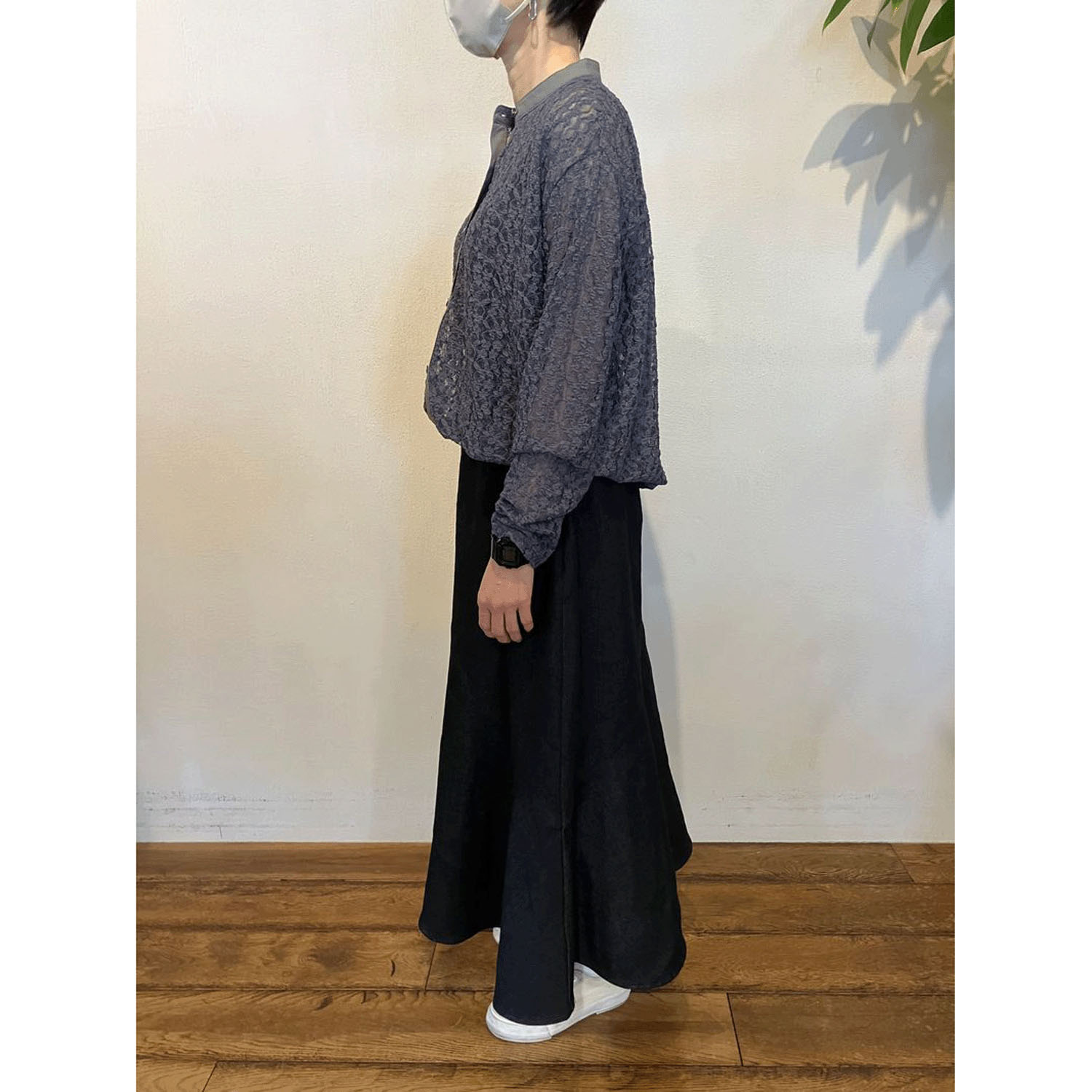 ザンパ レースバンドカラーシャツ - 画像5