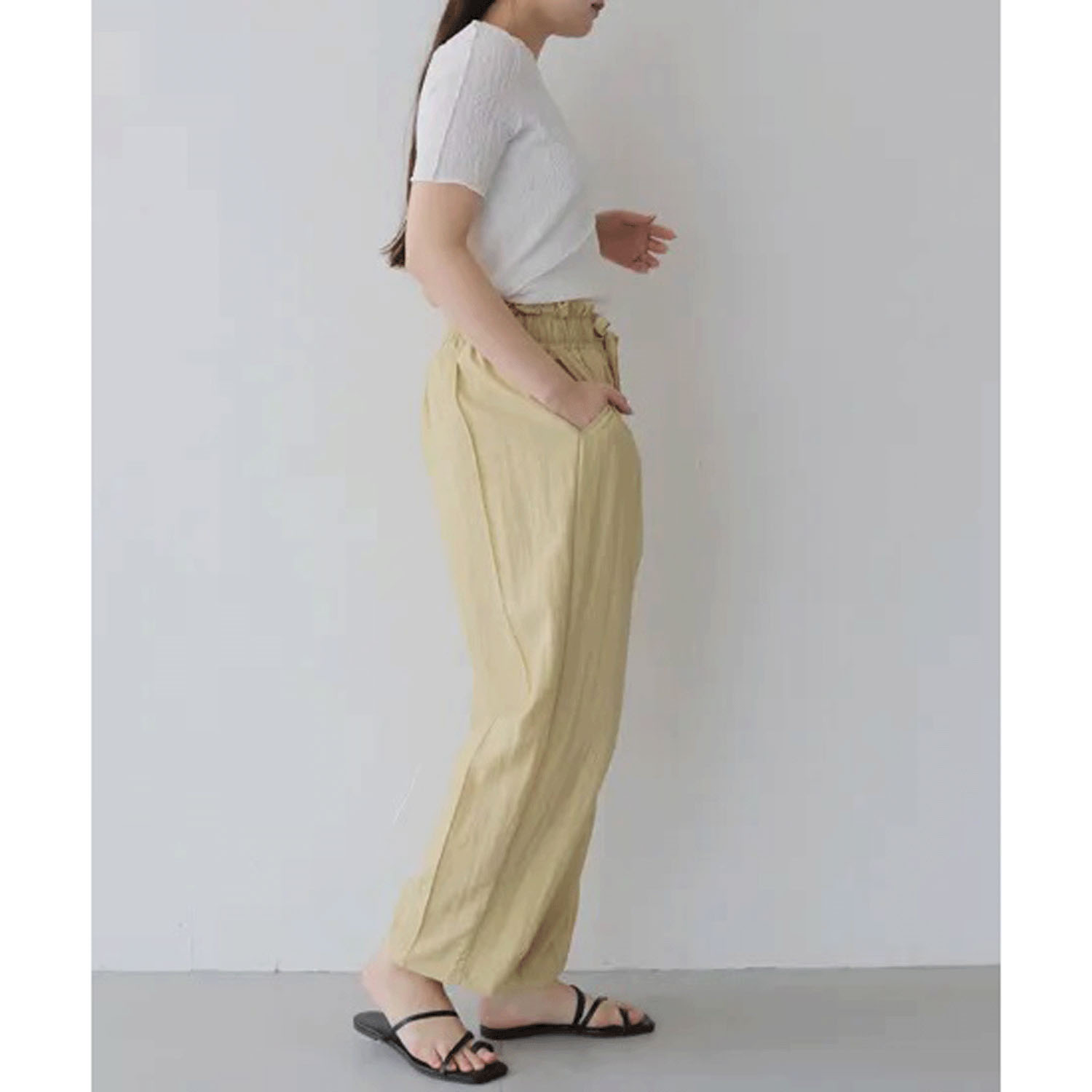 【Insta Live】Vingtrois カーブパンツ - 画像9