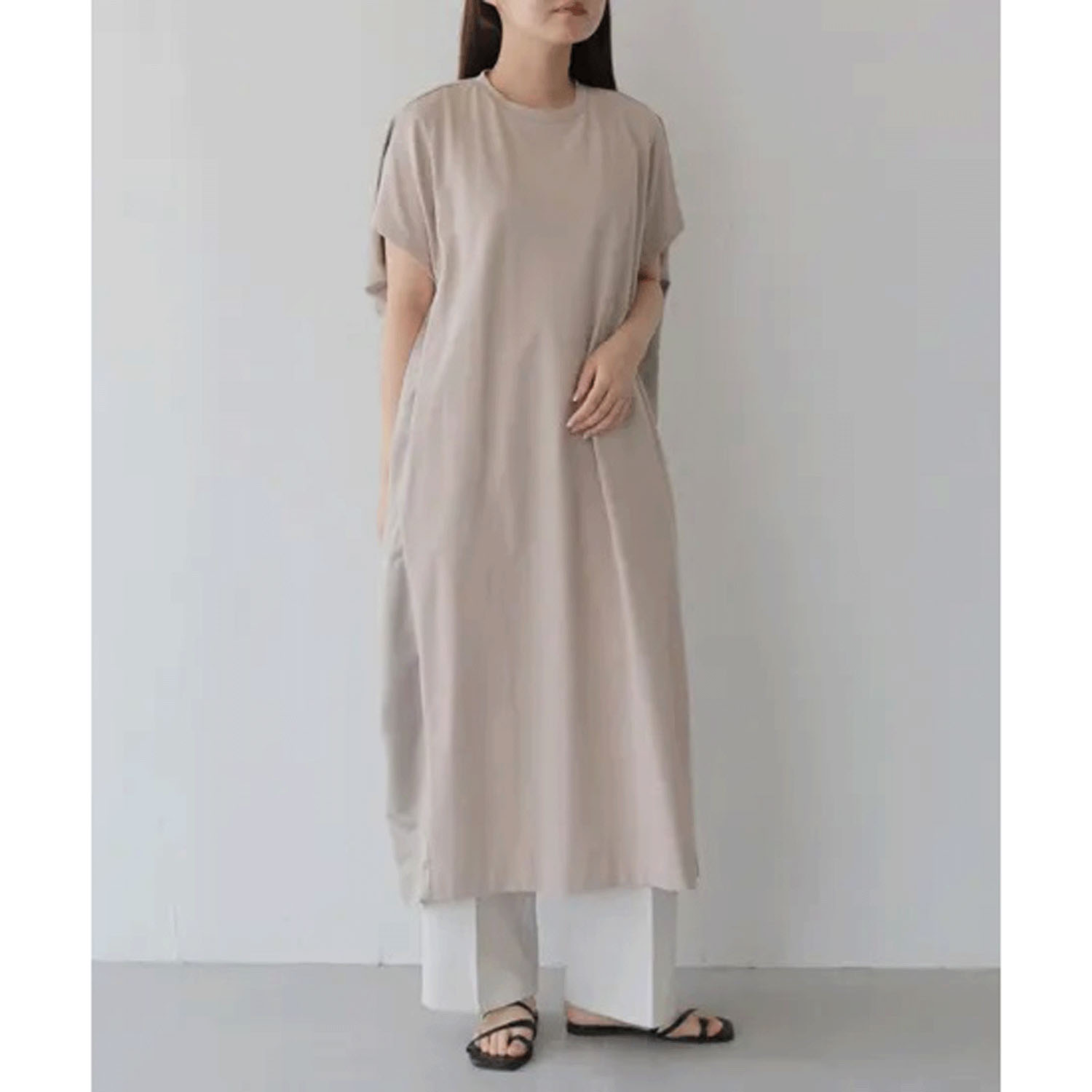 Vingtrois 異素材切替ドレス - 画像7