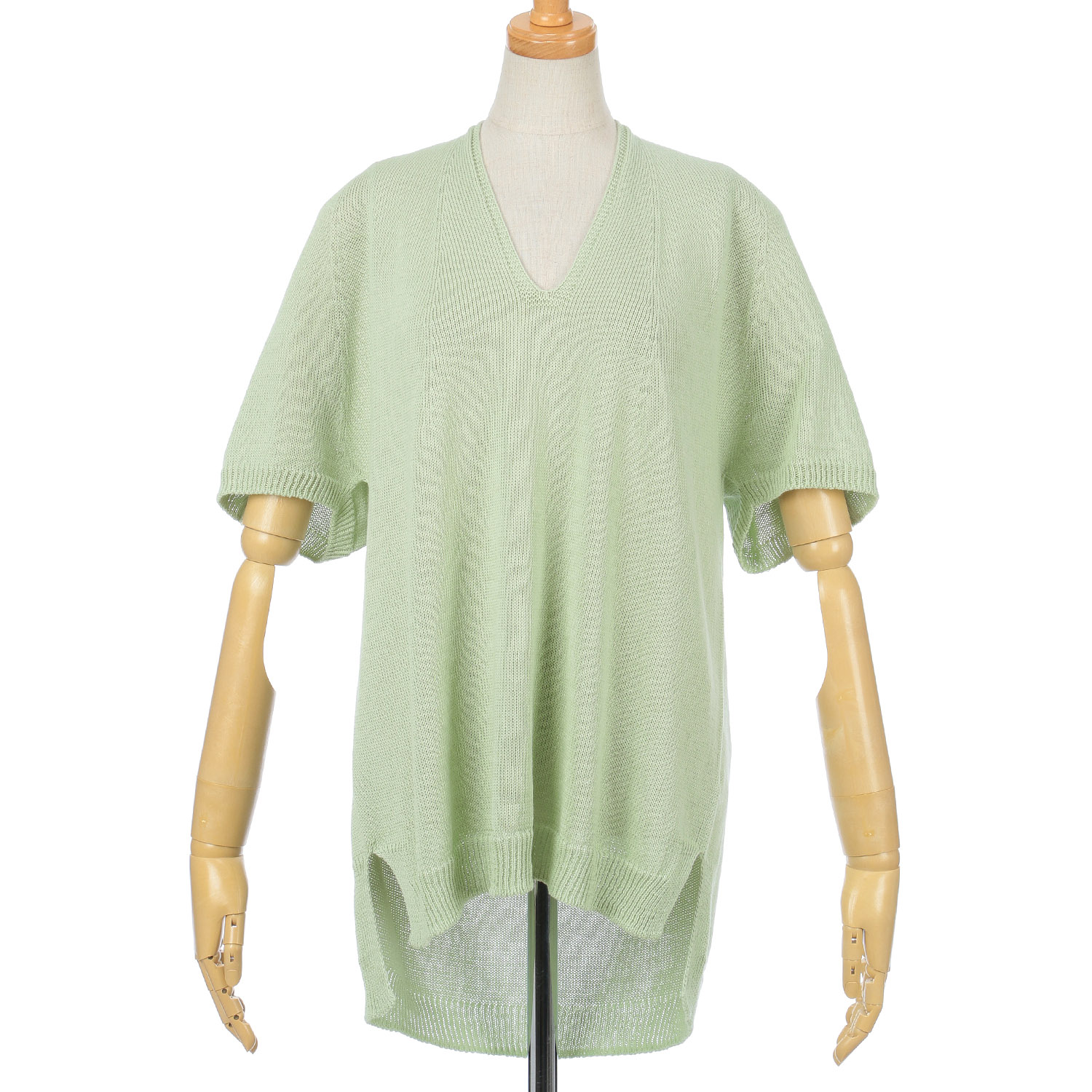 Vingtrois 擬麻コットンホールガーメントドルマン - 画像13