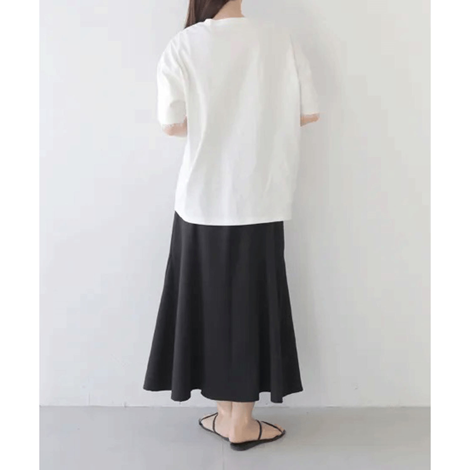 【Insta Live】Vingtrois レース×ロゴTシャツ - 画像11