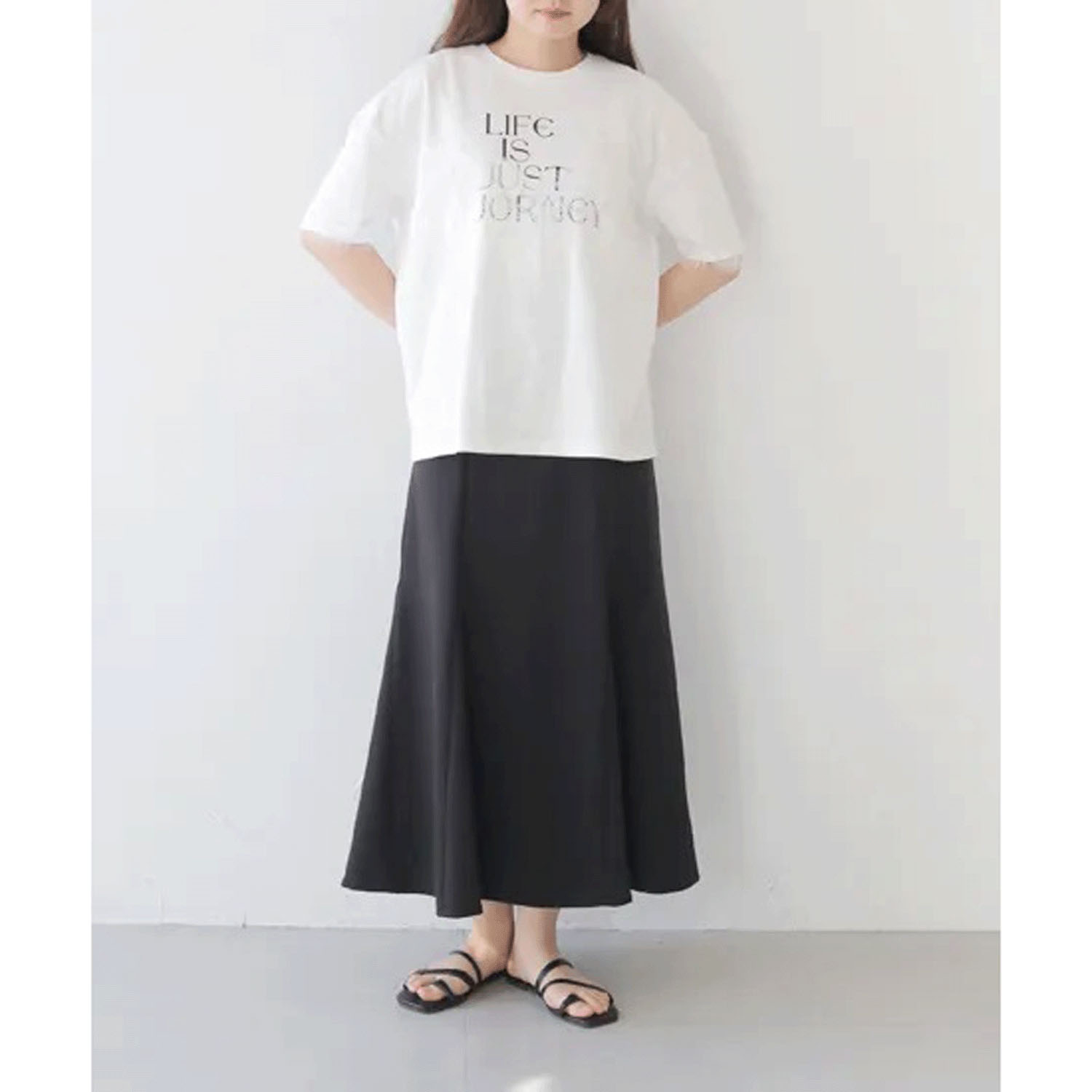 【Insta Live】Vingtrois レース×ロゴTシャツ - 画像10