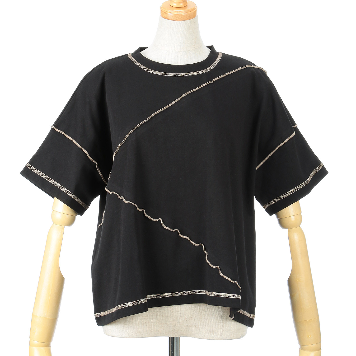 Vingtrois 配色メローTシャツ - 画像3