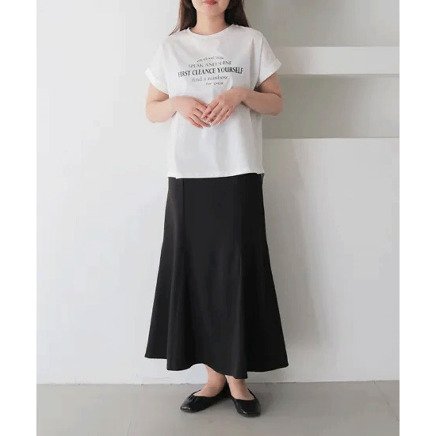 Vingtrois ドライタッチコットン英文ロゴ - 画像11