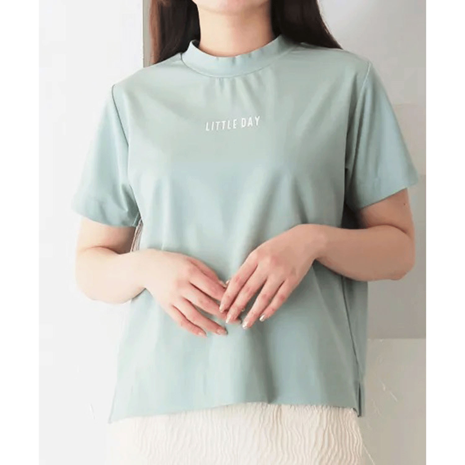 【Insta Live】Vingtrois モックネックプルオーバー - 画像13