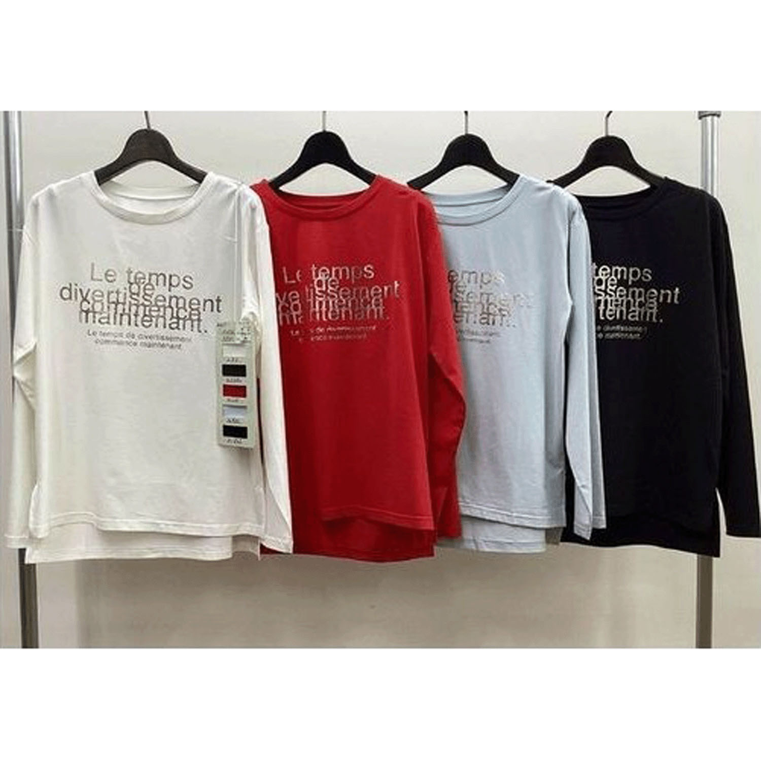 ザンパ シルバー箔ロゴロンティー - 画像1