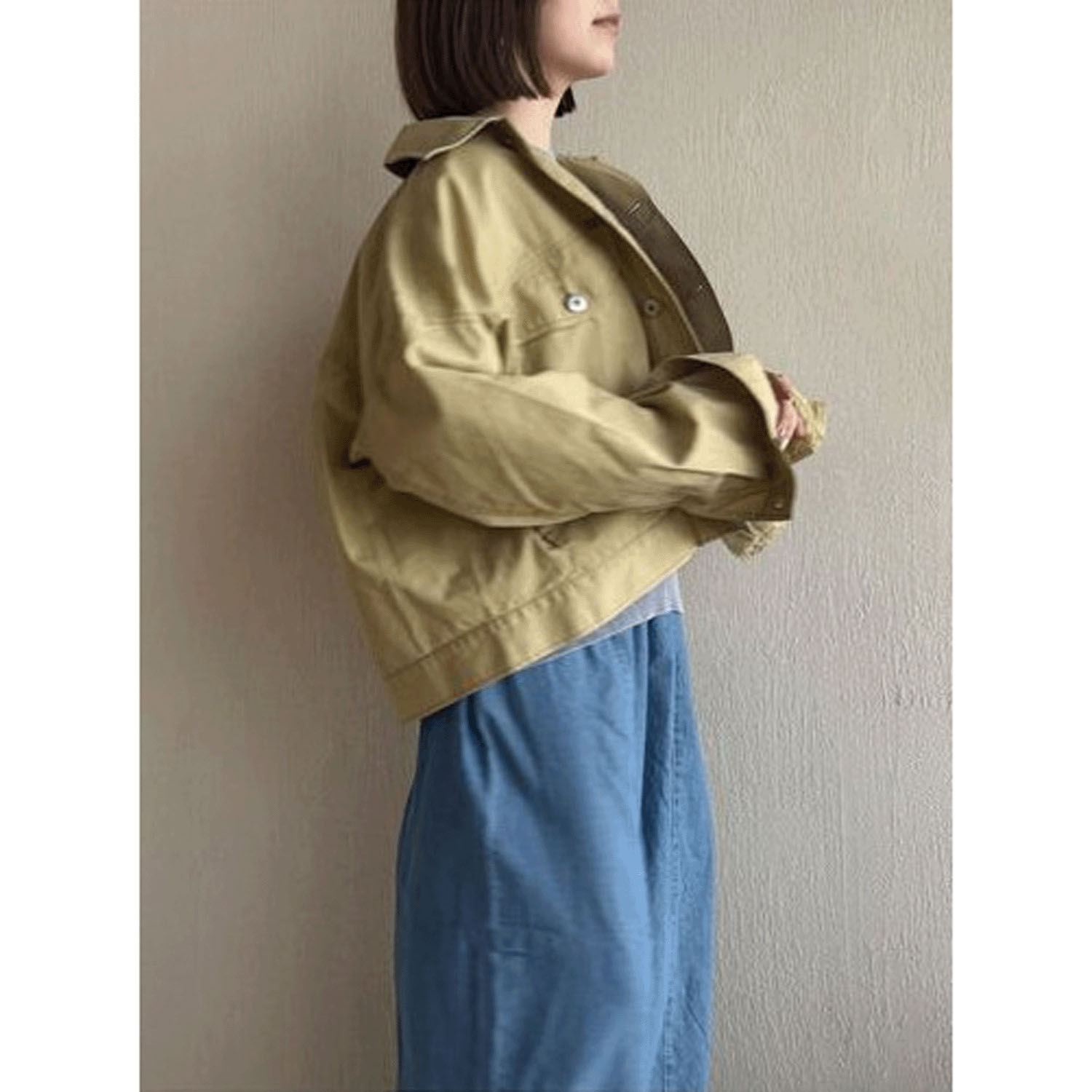 ザンパ バイオ加工ワイドジャケット - 画像3