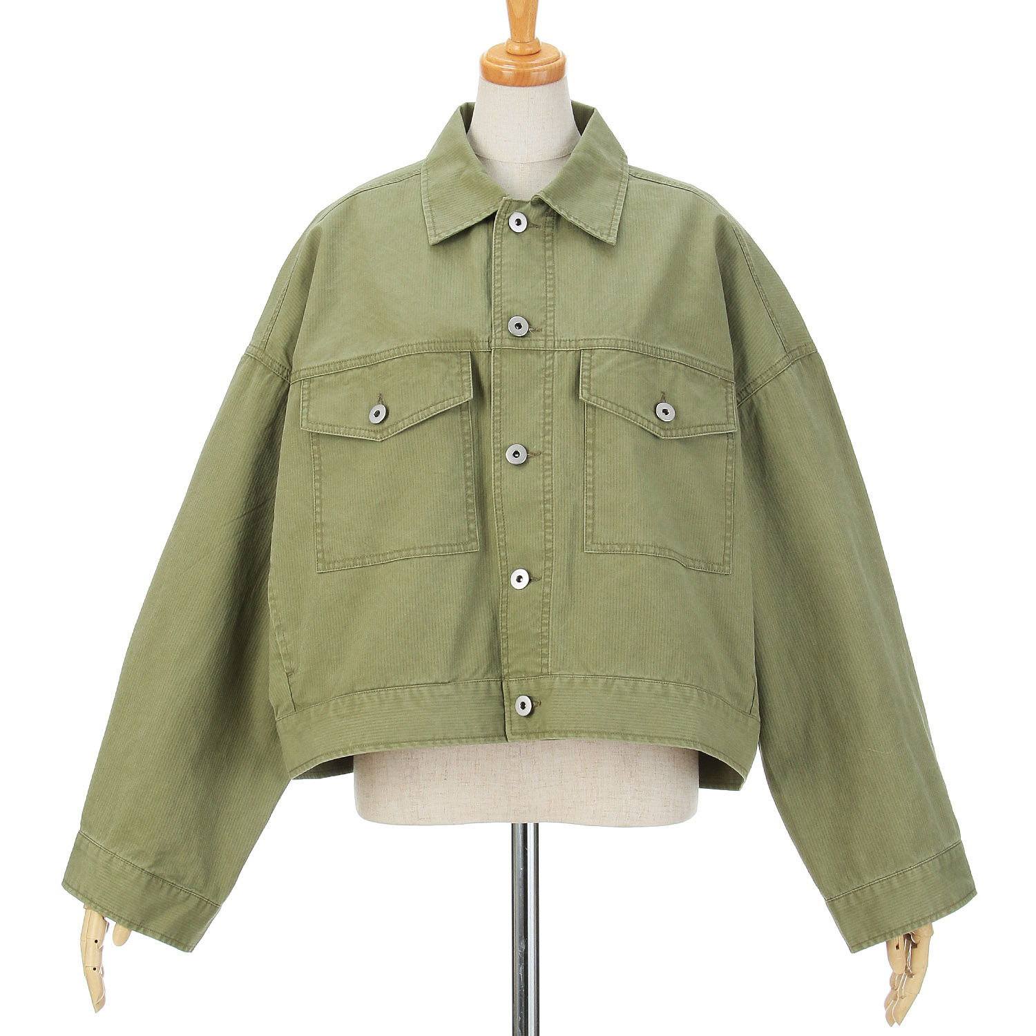 ザンパ バイオ加工ワイドジャケット - 画像9