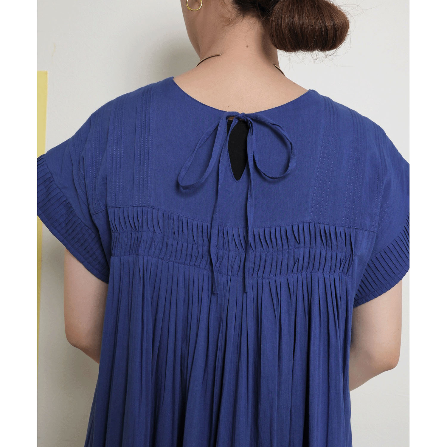 【Insta Live】Palm Riche インド綿 前後2WAYピンタックワンピース - 画像39