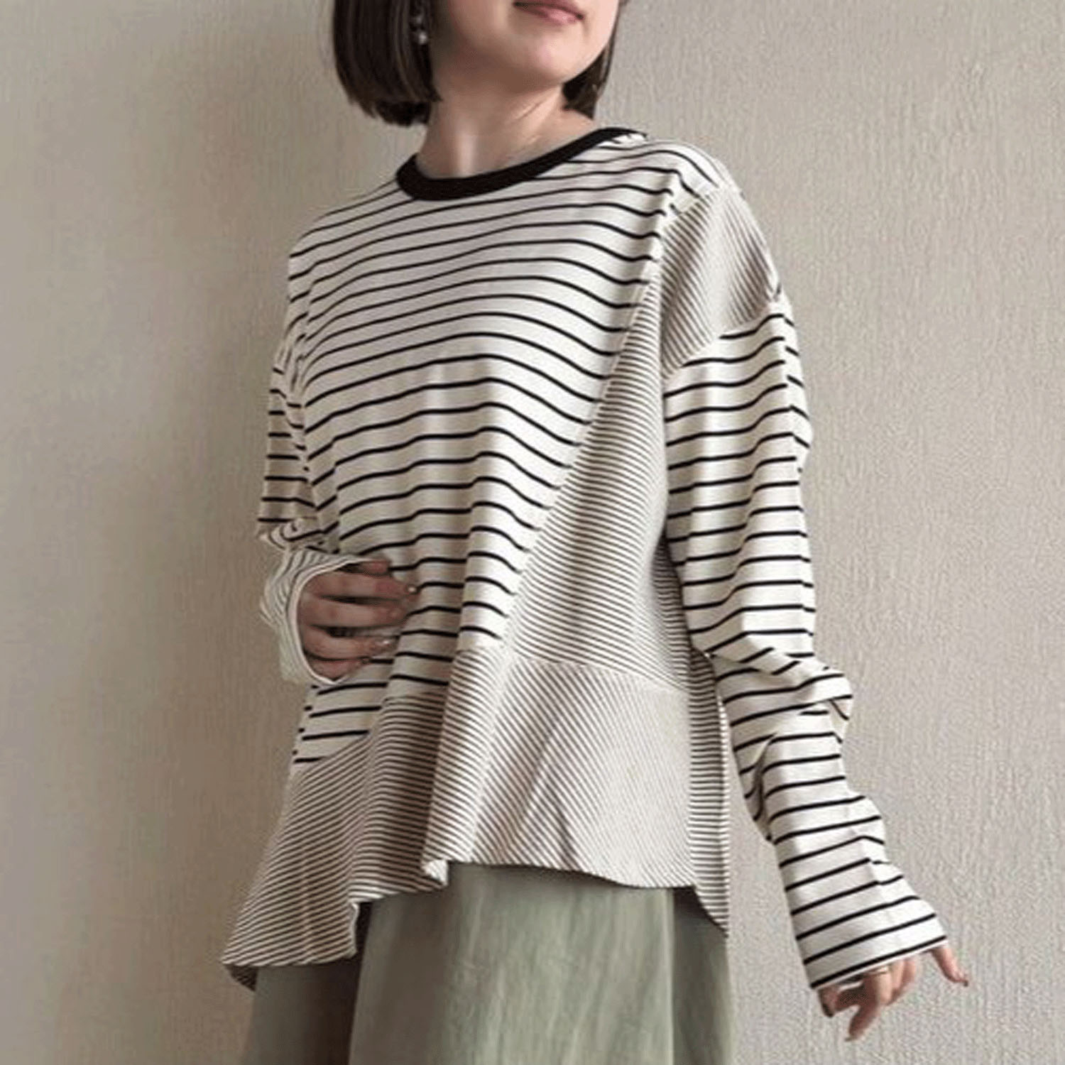 ザンパボーダー切替ワイドプルオーバー - 画像3