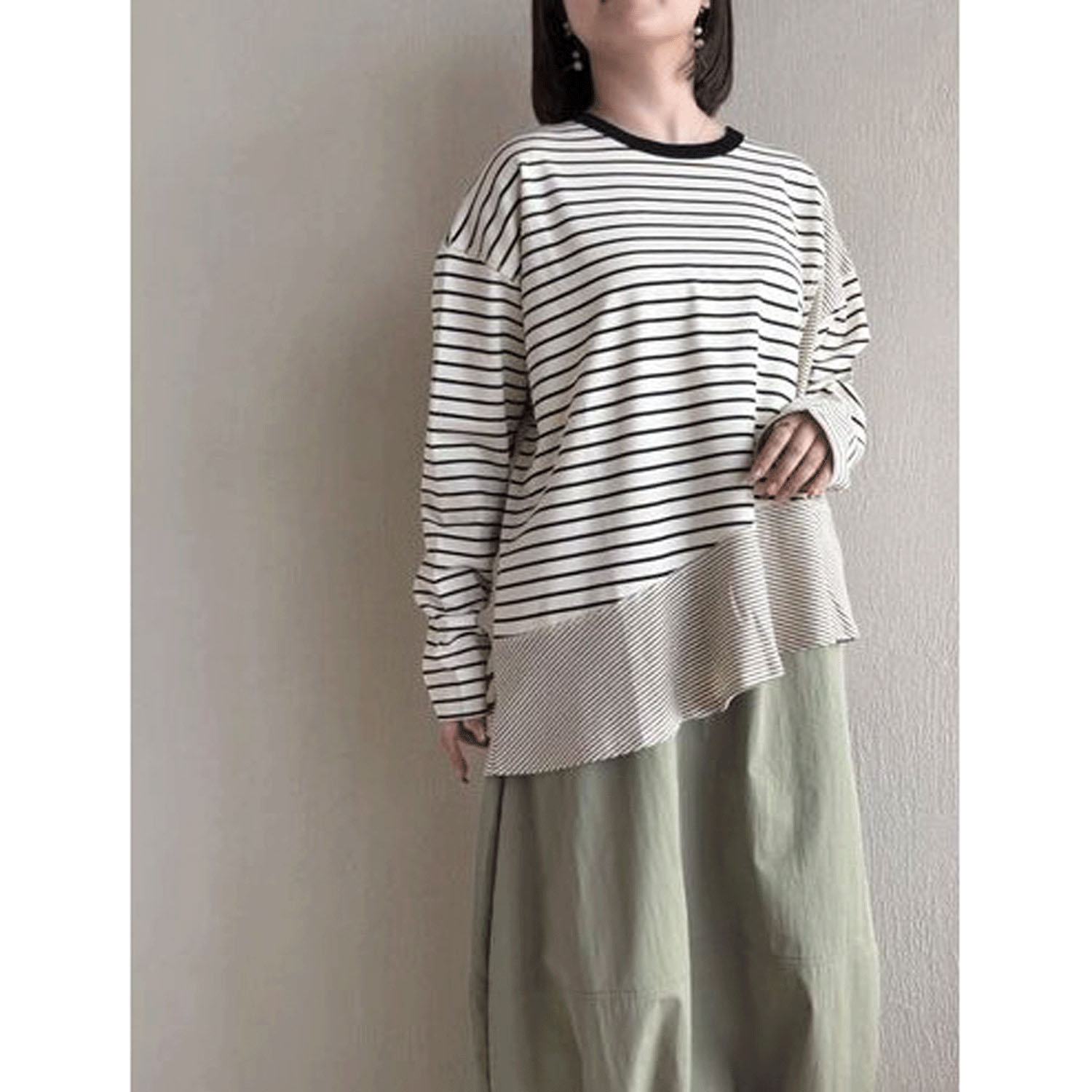 ザンパボーダー切替ワイドプルオーバー - 画像4