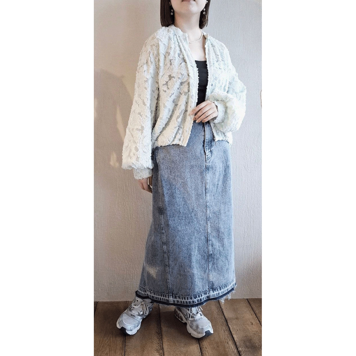 ザンパ カットジャカードブルゾン - 画像5