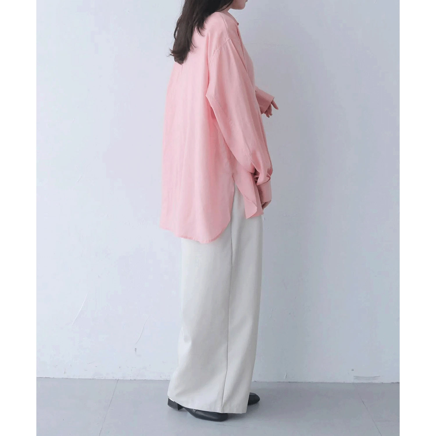 vingtrois リネン混シャツ - 画像10