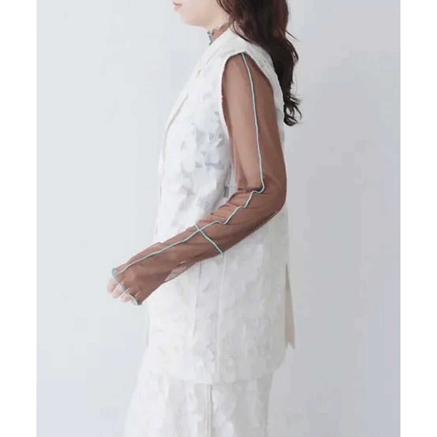 【Insta Live】vingtrois シアージャガードジレ - 画像4