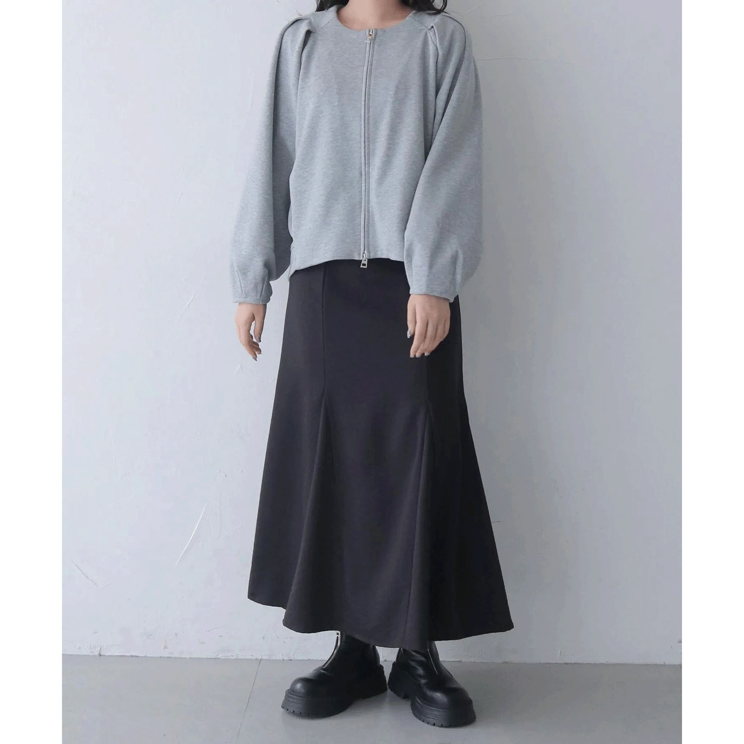 vingtrois タックスリーブブルゾン - 画像7