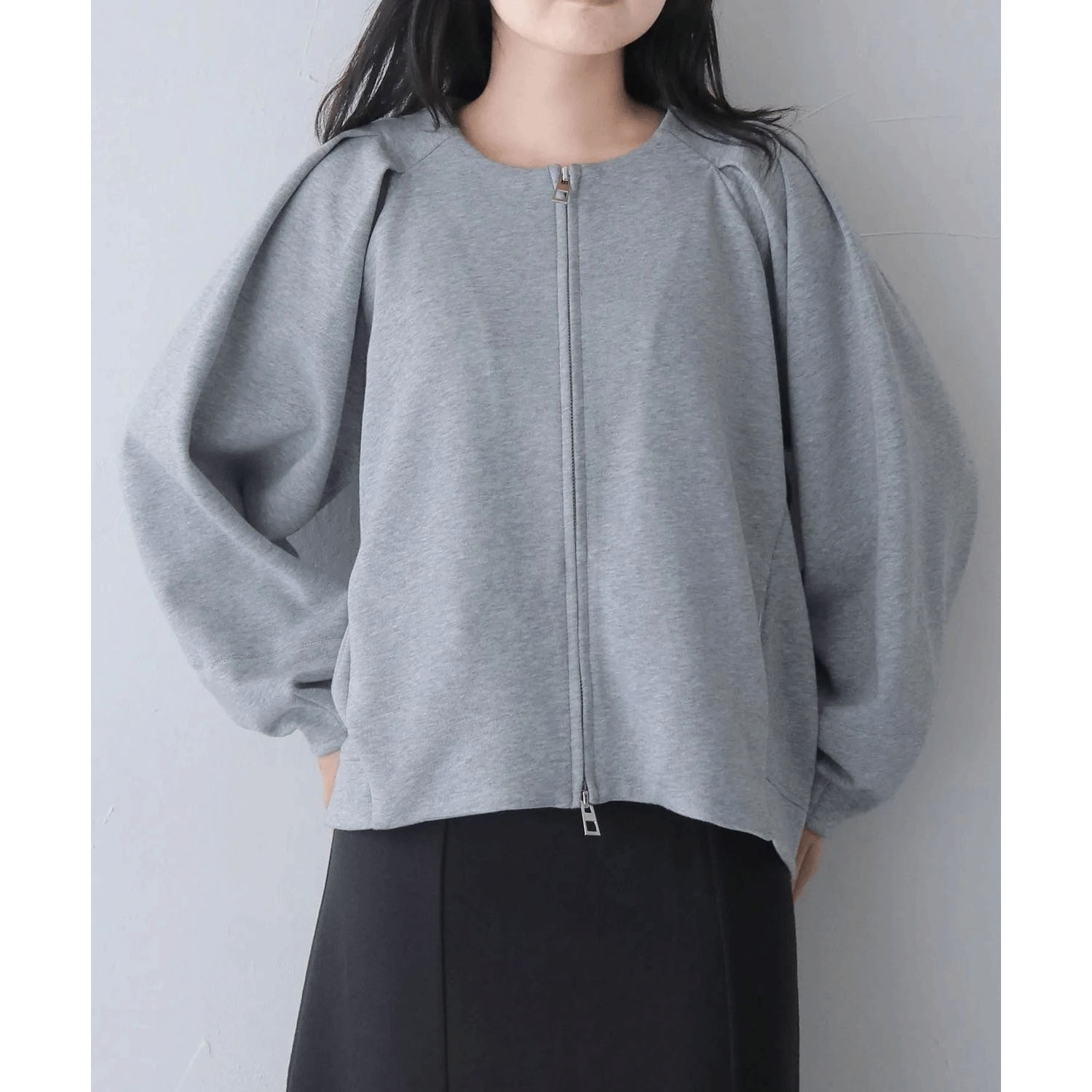 vingtrois タックスリーブブルゾン