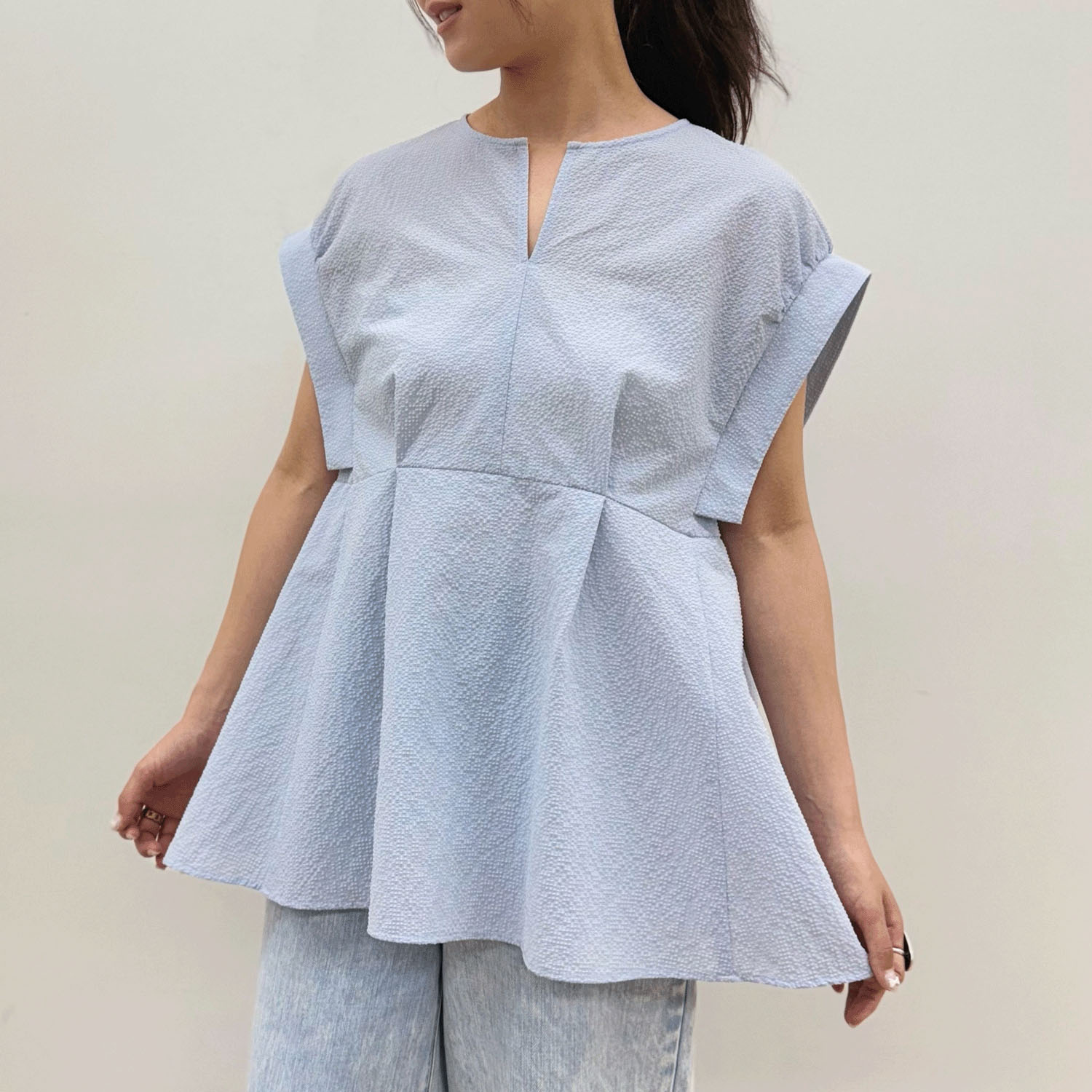 qout 2wayサッカーブラウス - 画像4