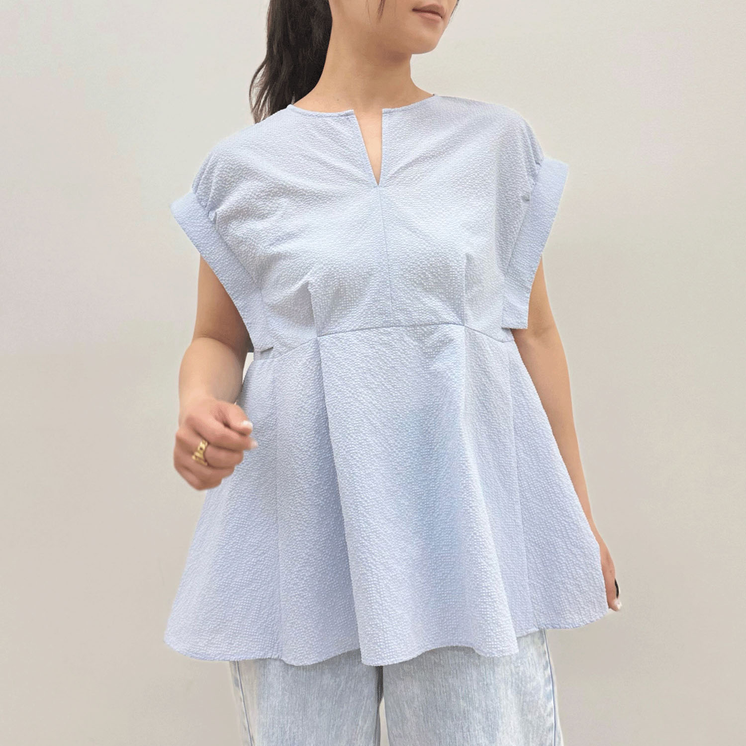 qout 2wayサッカーブラウス - 画像1