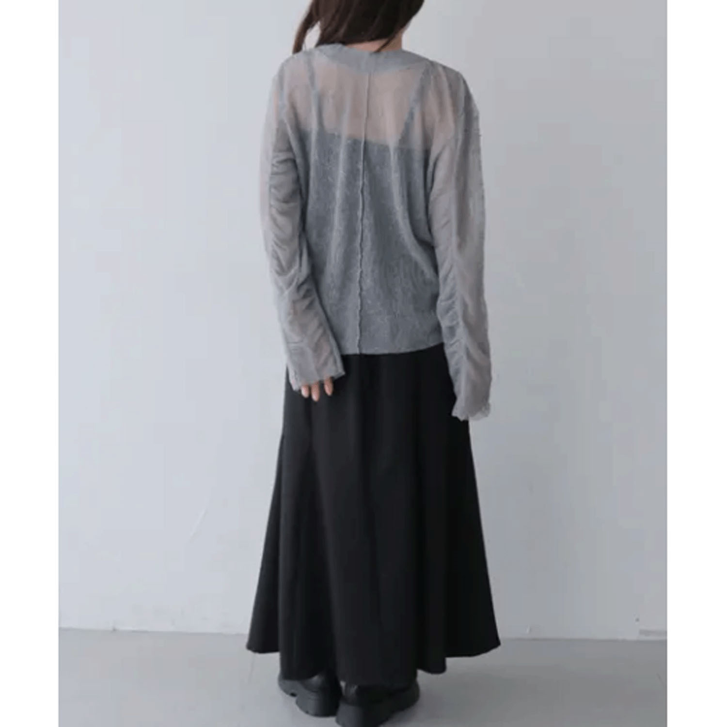 vingtrois シワ加工ギャザーインナー - 画像8