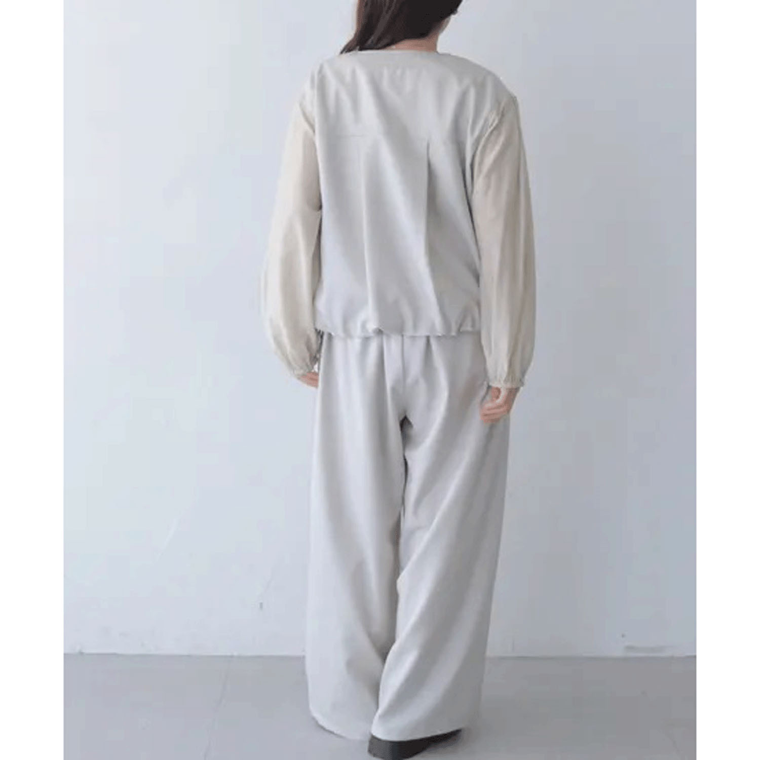 vingtrois リネンタッチブルゾン - 画像14