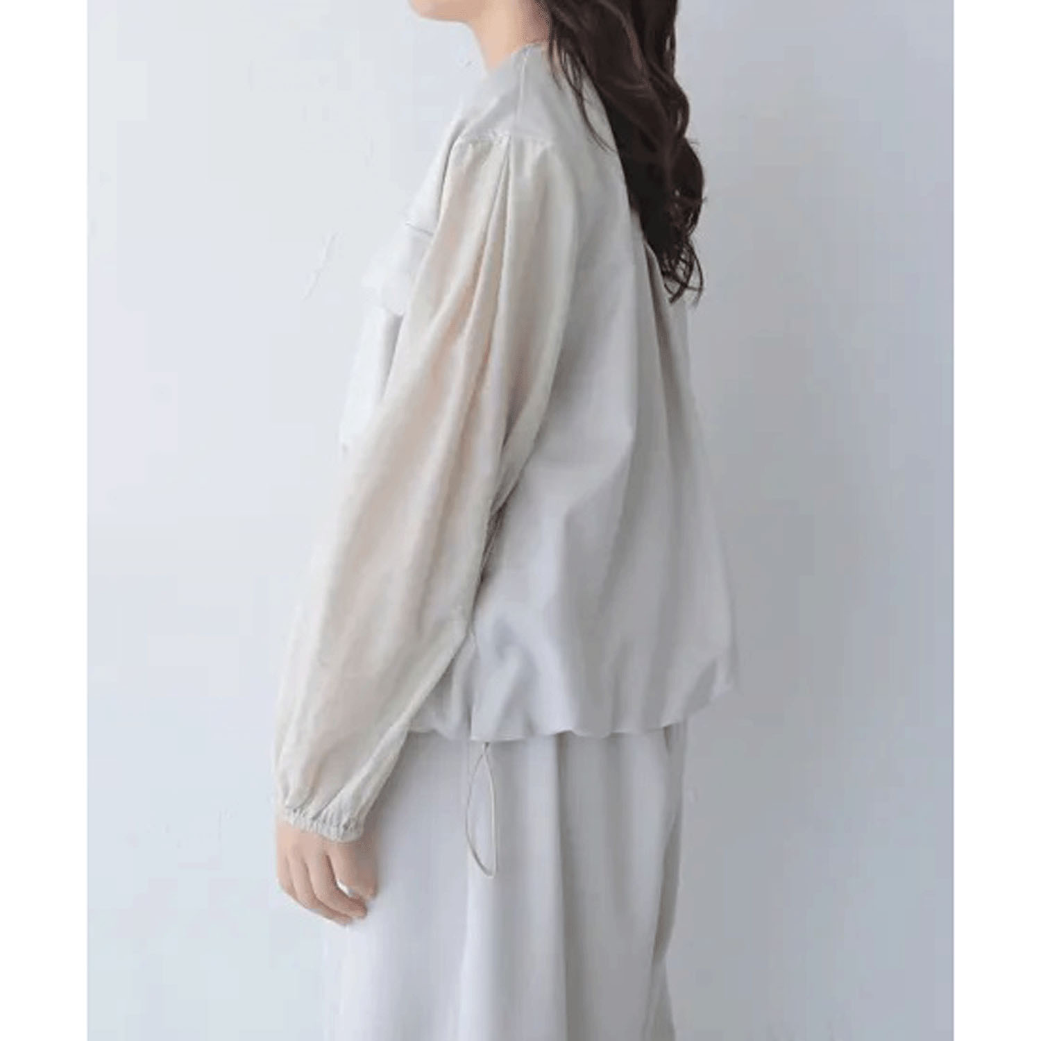 vingtrois リネンタッチブルゾン - 画像9