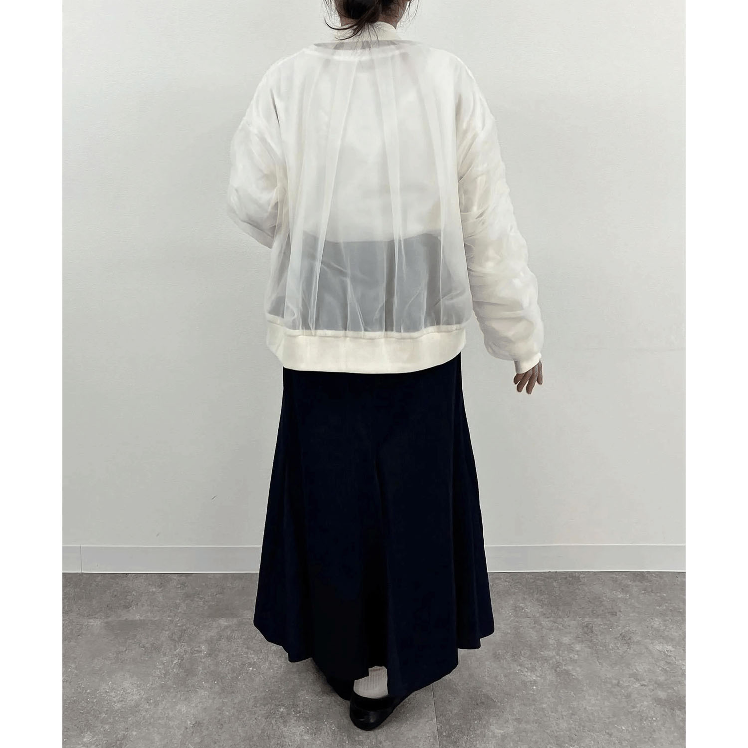 vingtrois  ソフトチュールブルゾン - 画像9