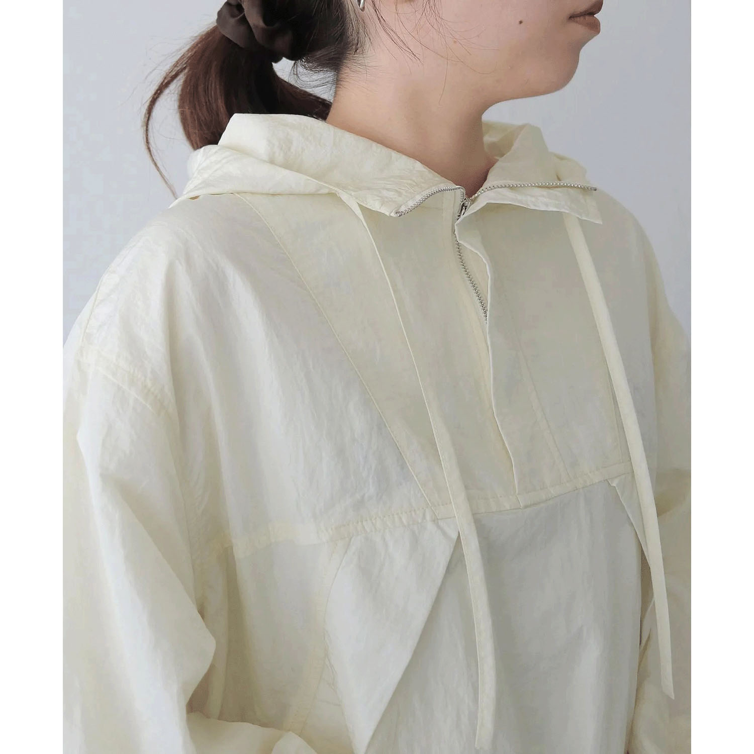vingtrois  ブライトシアーアノラックパーカー - 画像10