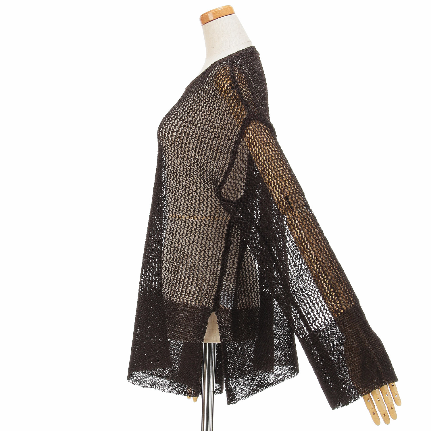 vingtrois  ストローヤーンプルオーバー - 画像2