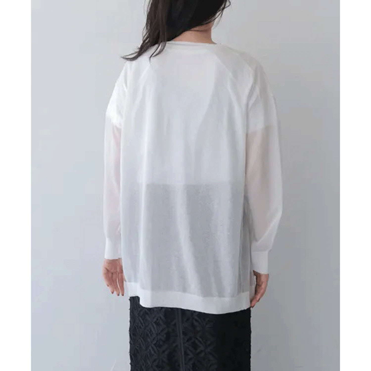 vingtrois レーヨンナイロンミドルトッパー - 画像8