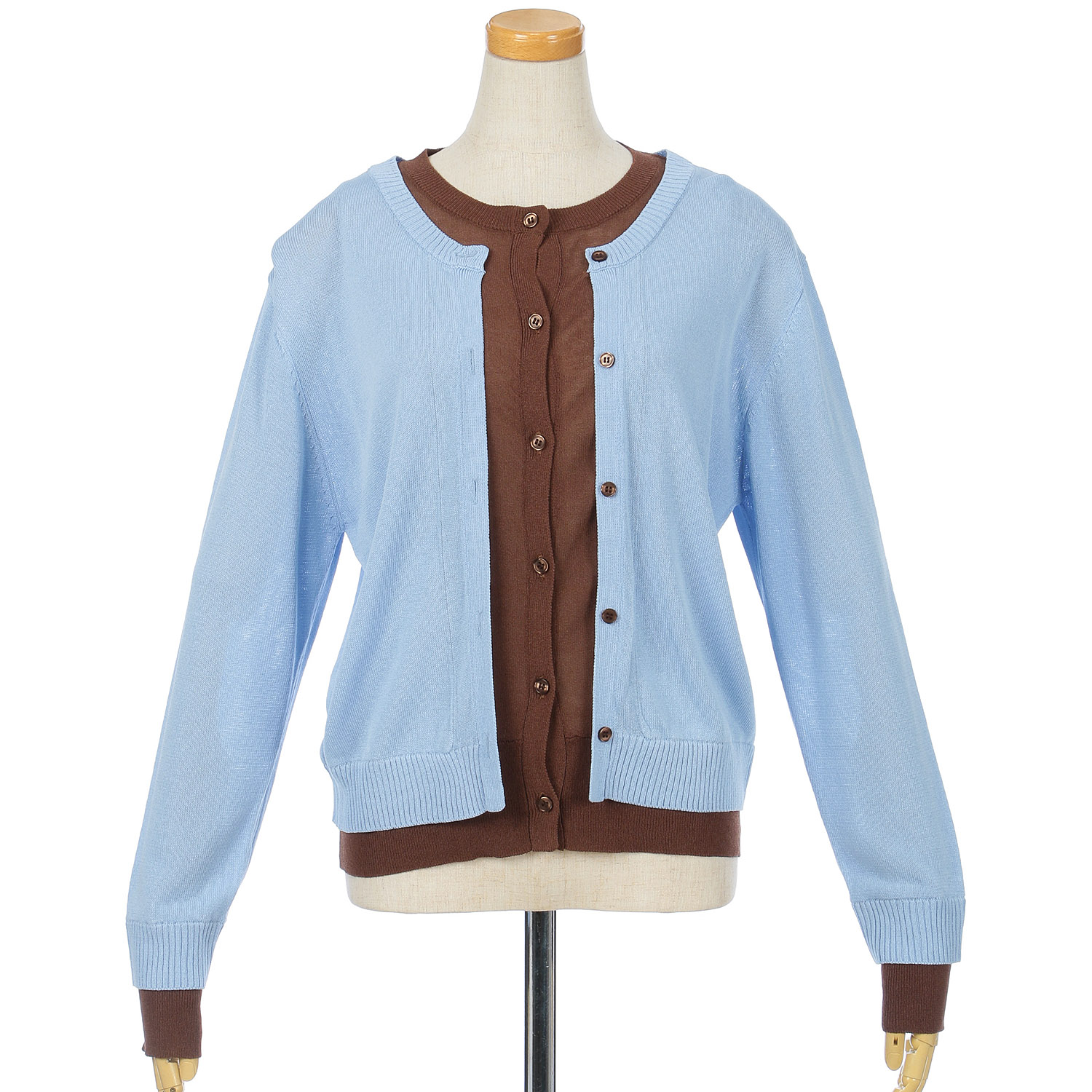 【Insta Live】vingtrois レイヤード風カーデ - 画像14