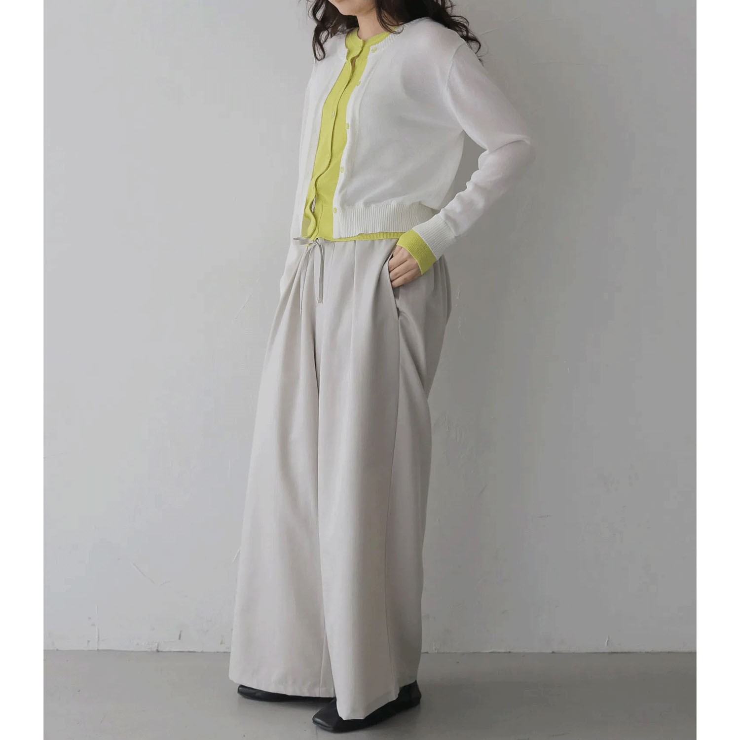 【Insta Live】vingtrois レイヤード風カーデ - 画像9