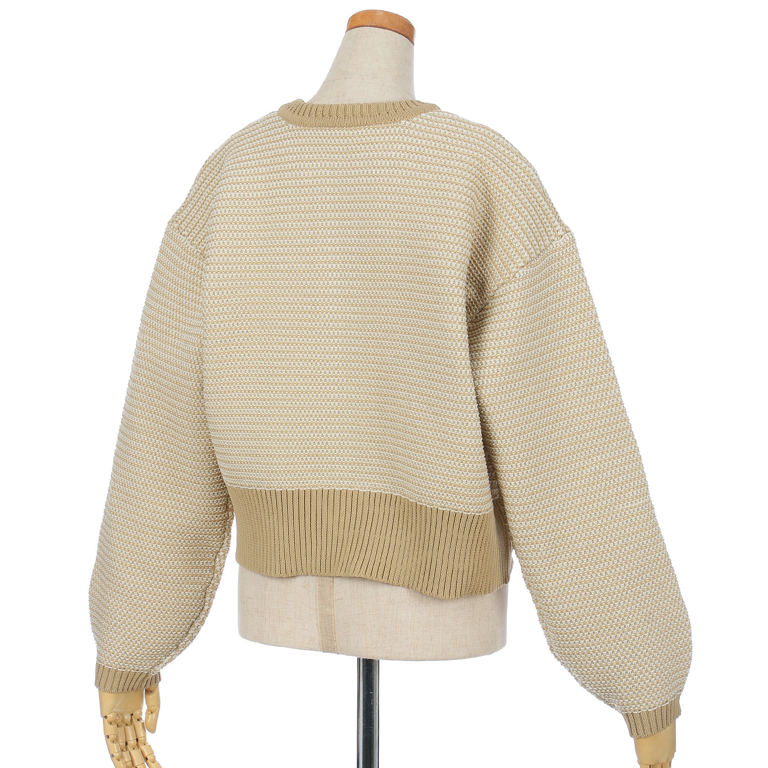 vingtrois ボーダーニットカーデ - 画像17