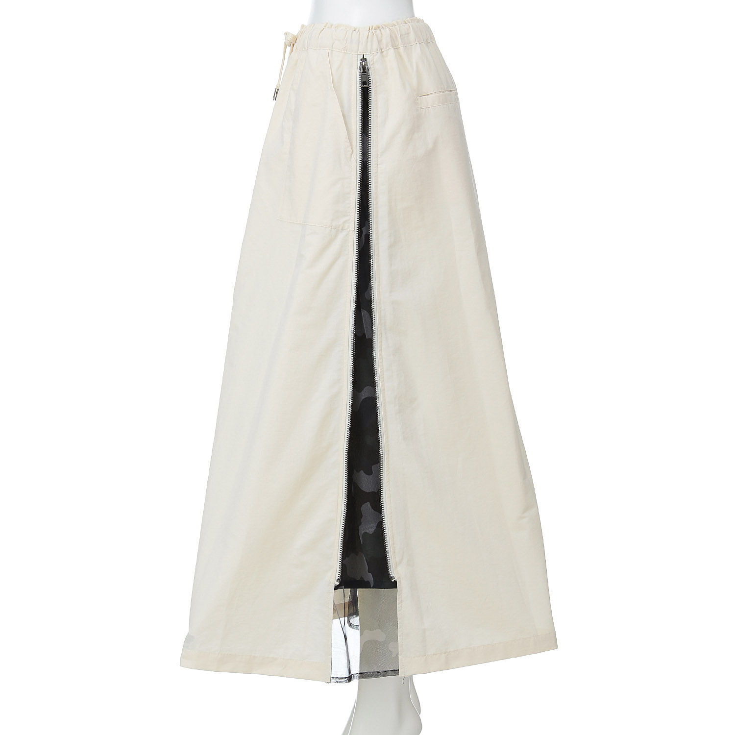 33℃／サイドZIP迷彩フレアスカート - 画像15