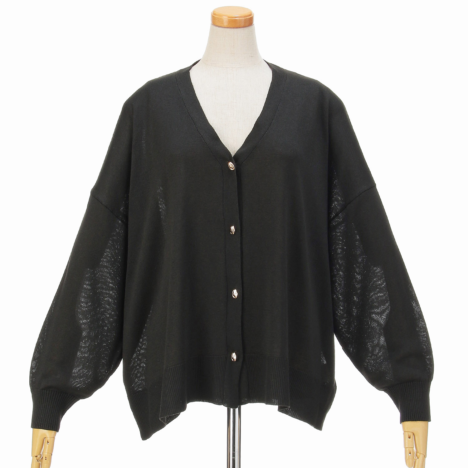 vingtrois UVカットリネンタッチカーデ - 画像7