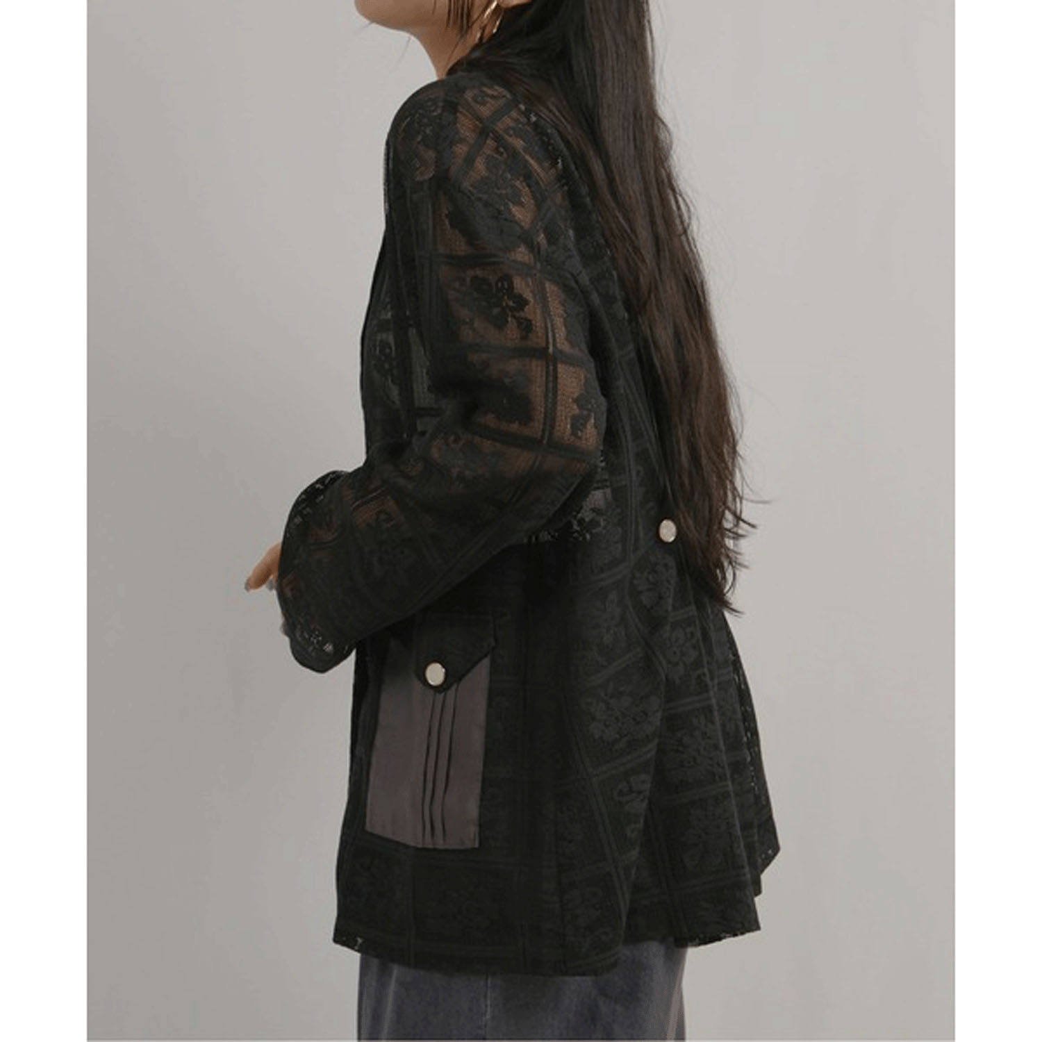 Palm Riche 2WAYレースジャケット - 画像15