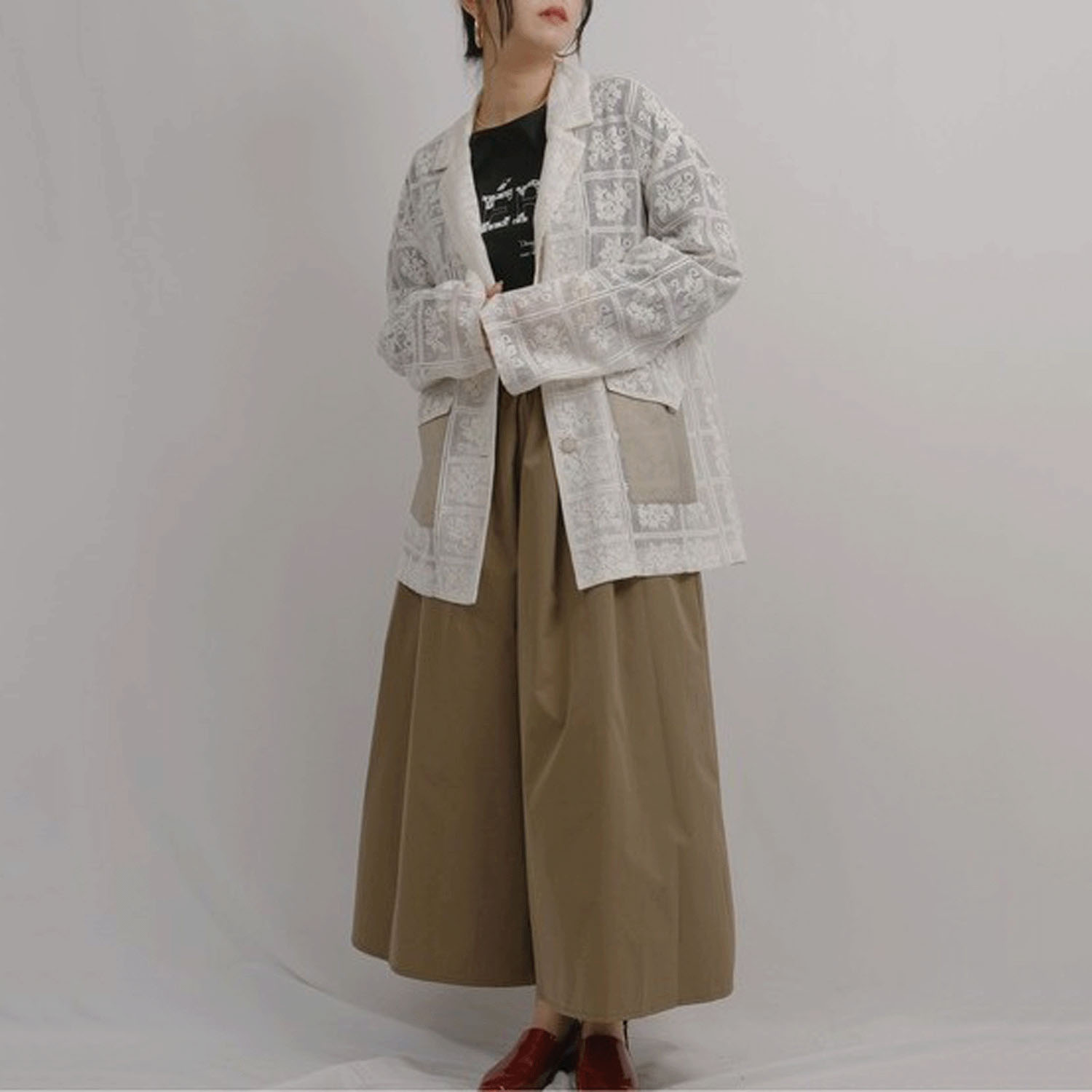 Palm Riche 2WAYレースジャケット - 画像8