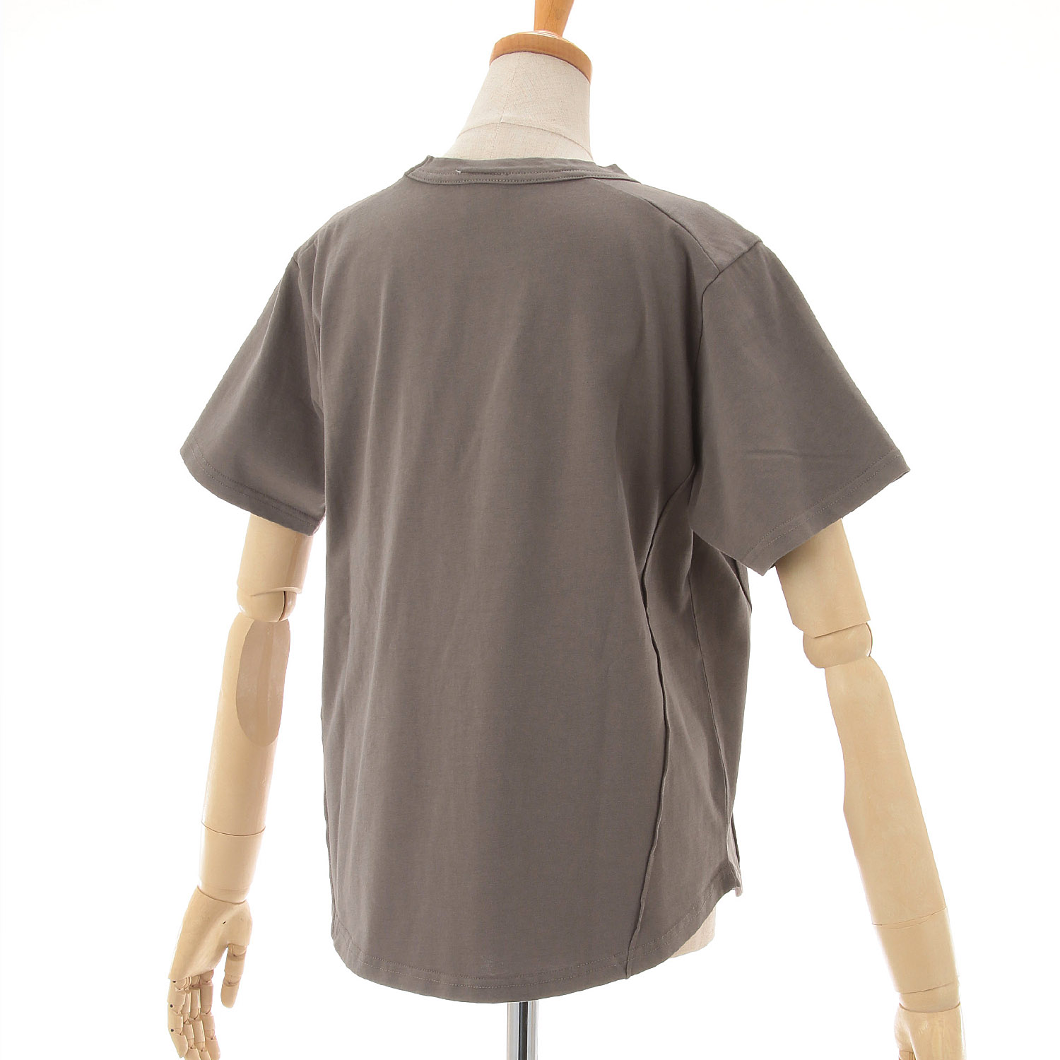 【Insta Live】【動画あり】Vingtrois パッチワークロゴTシャツ - 画像4