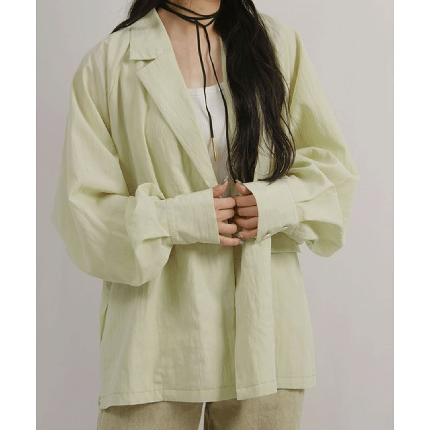 【Insta Live】Palm Riche ワッシャーオーバージャケット - 画像23