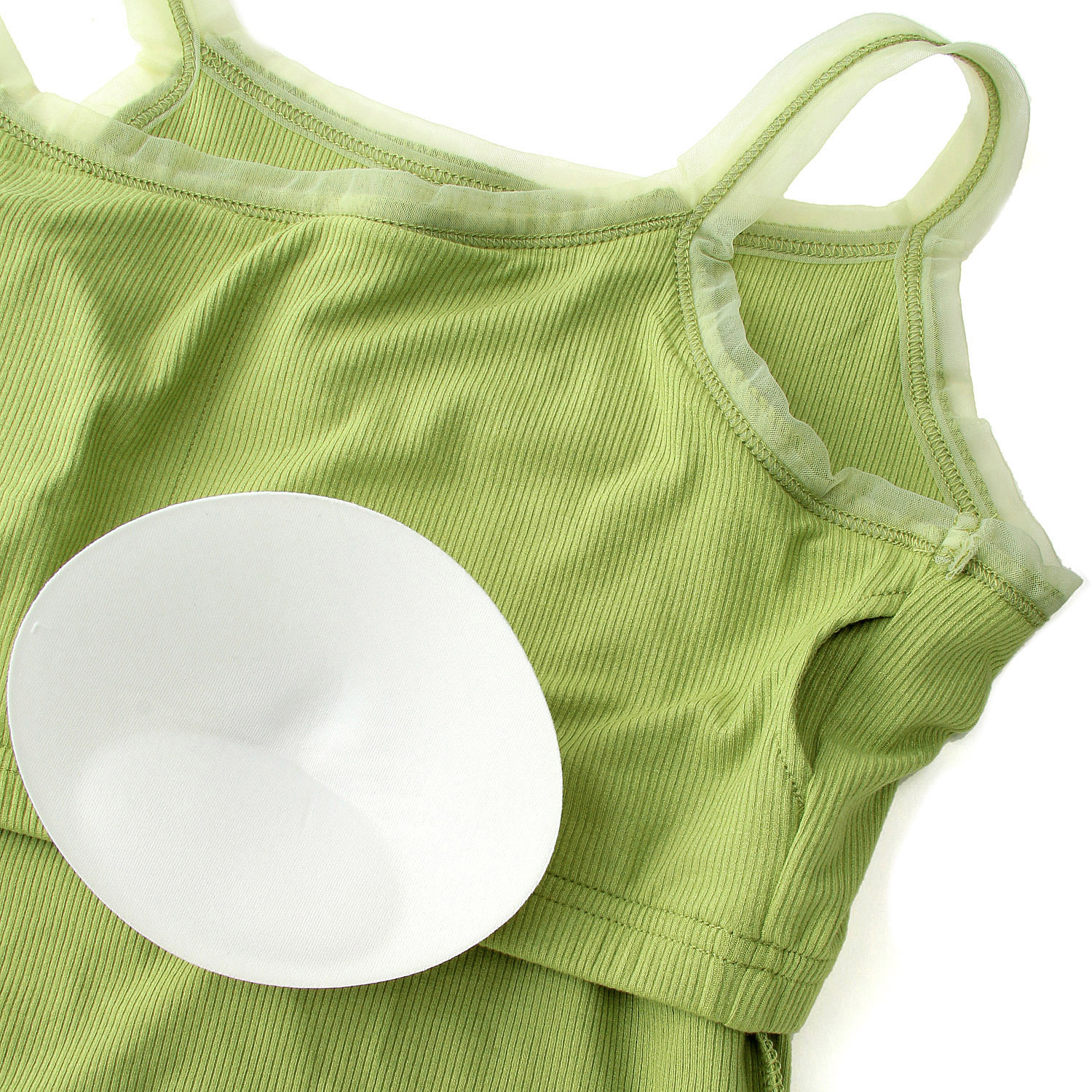 Vingtrois シアーストラップカップ付タンクトップ - 画像15