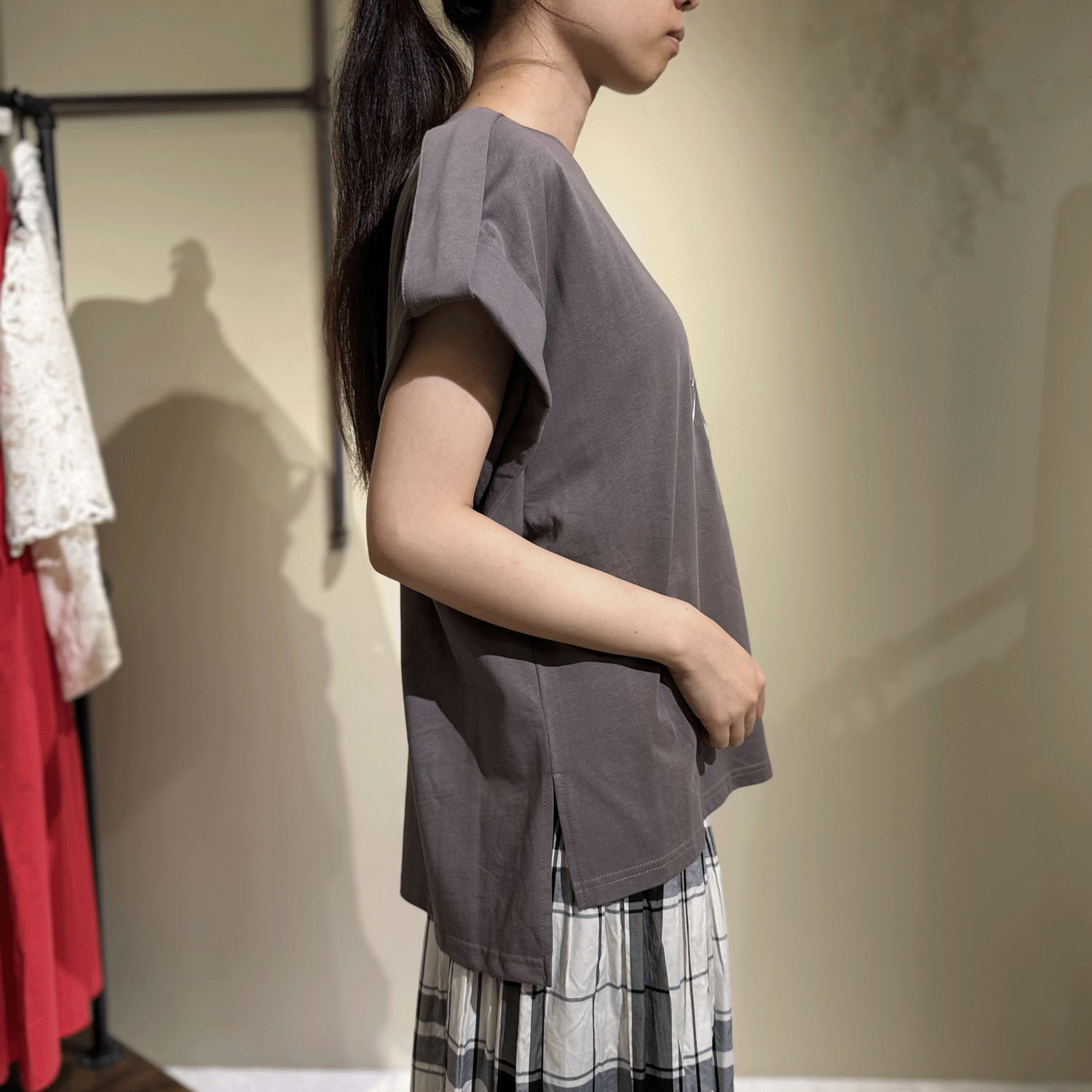 Vingtrois シリコンプリントプルオーバー - 画像4