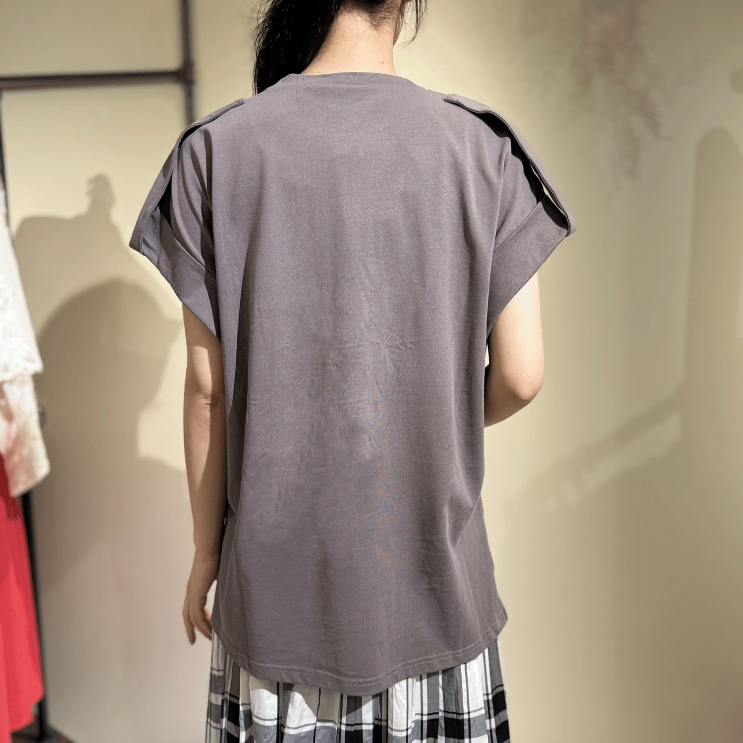 Vingtrois シリコンプリントプルオーバー - 画像5