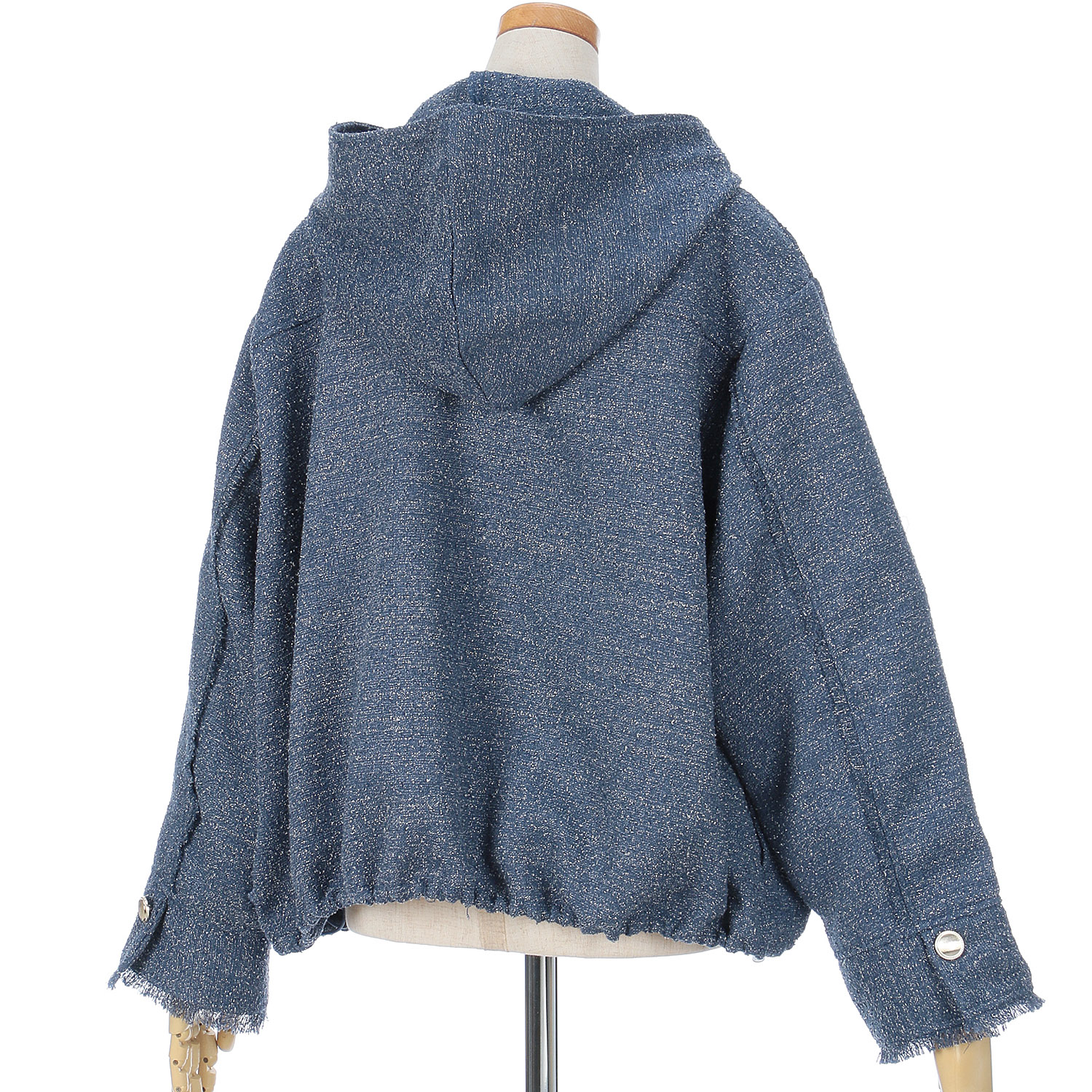 Palm Riche ツイードジップパーカー - 画像22